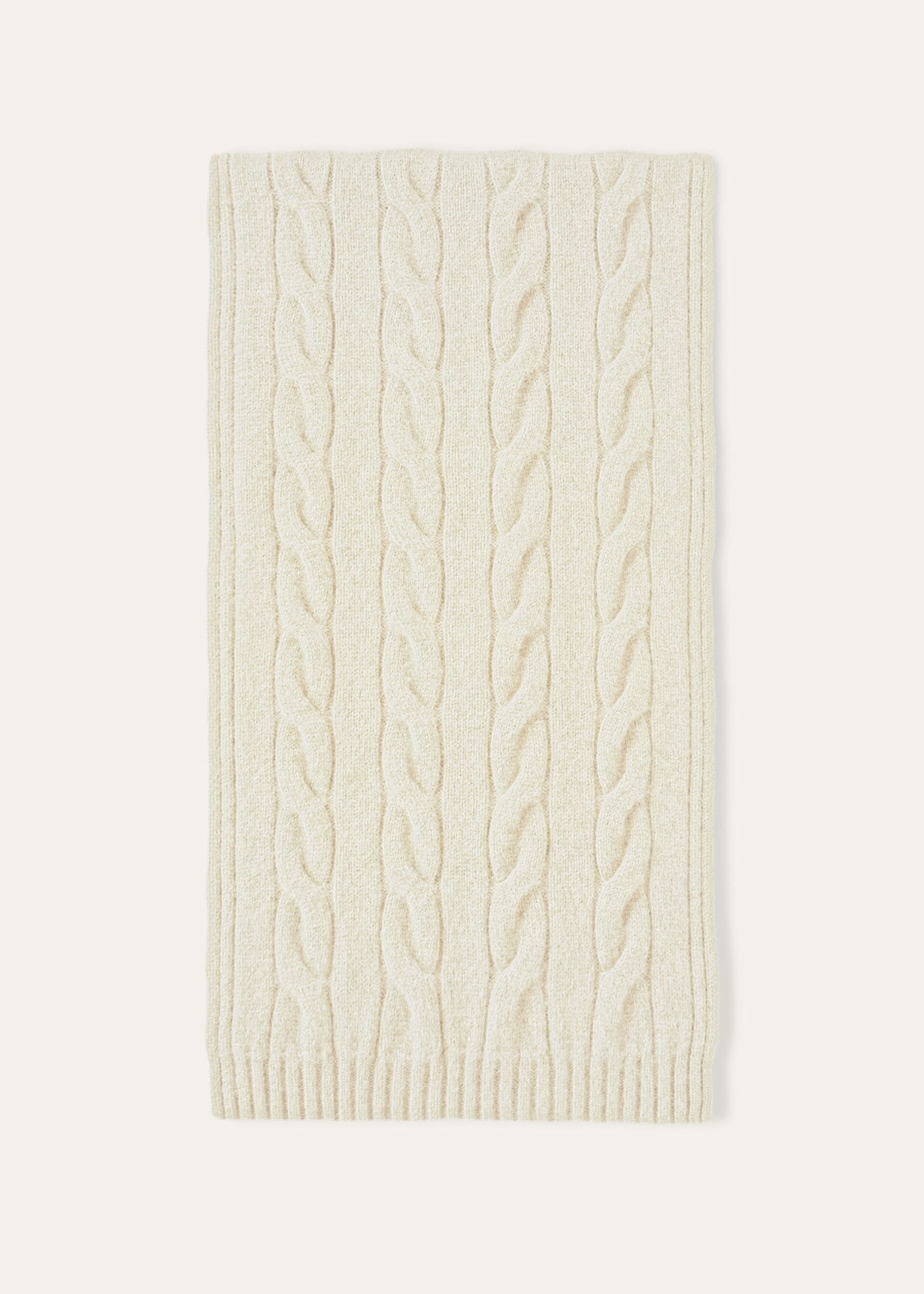 Napier Scarf - White Snow