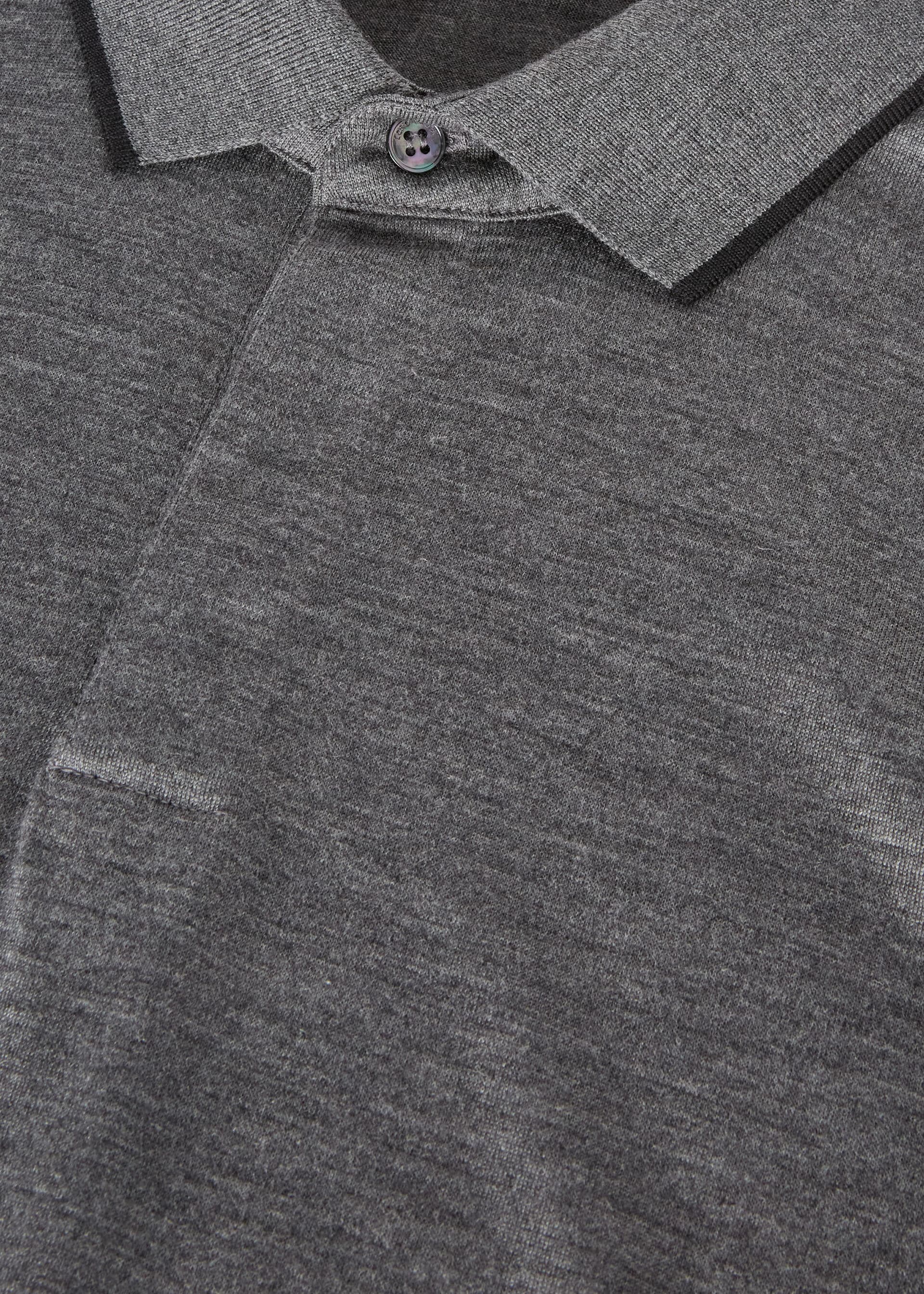 Waitaki Polo Shirt - Gray Melange