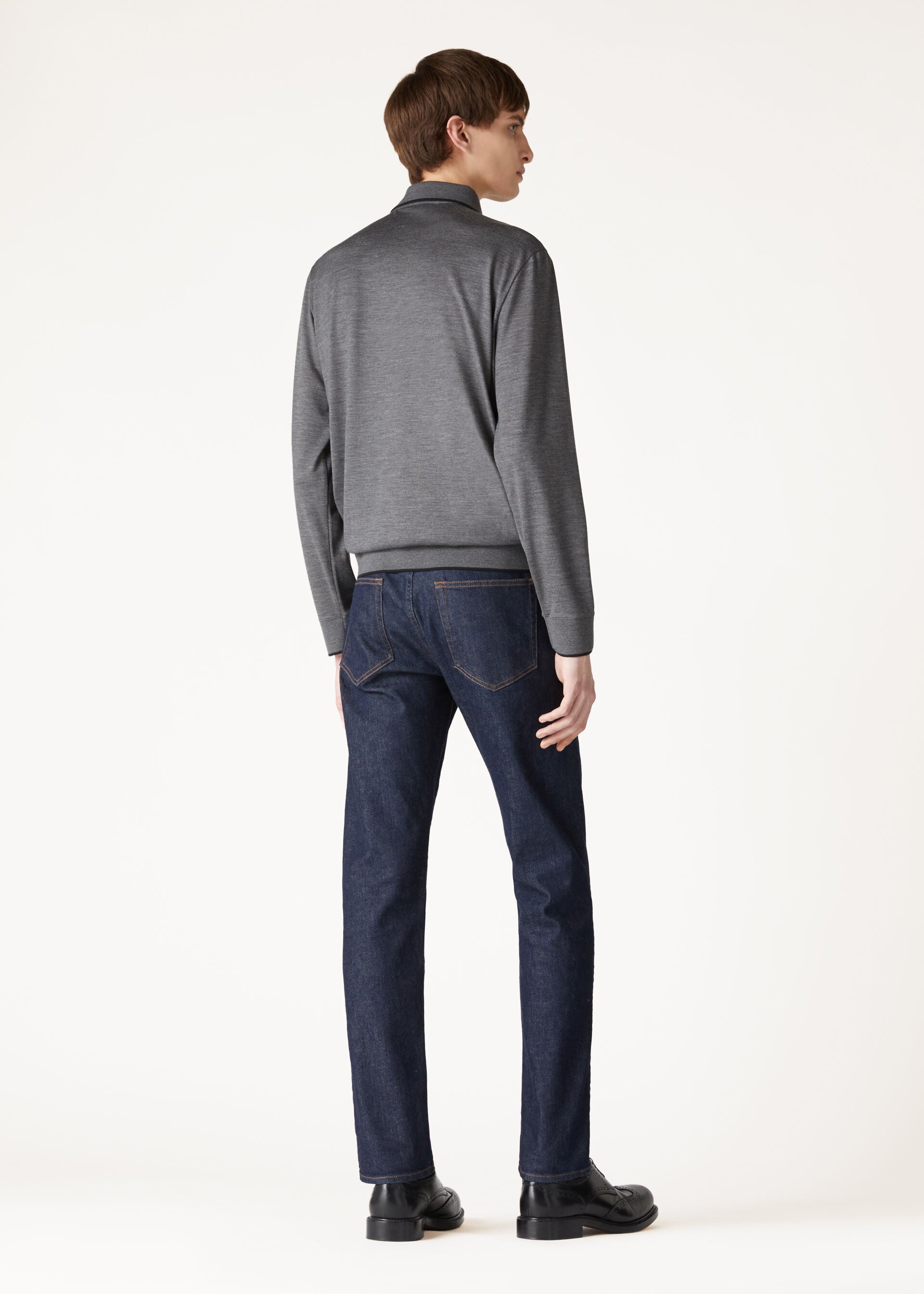 Waitaki Polo Shirt - Gray Melange