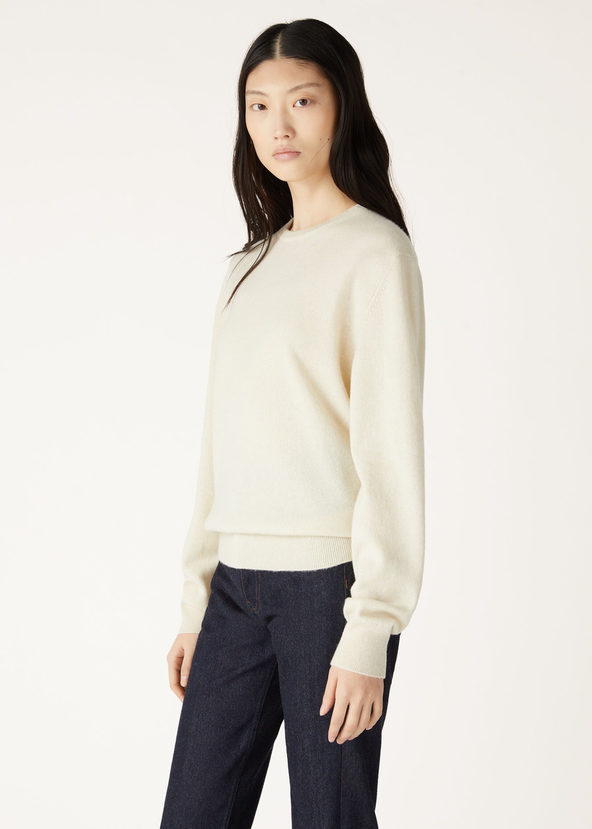 Loro Crewneck - Pure Dunes Melange