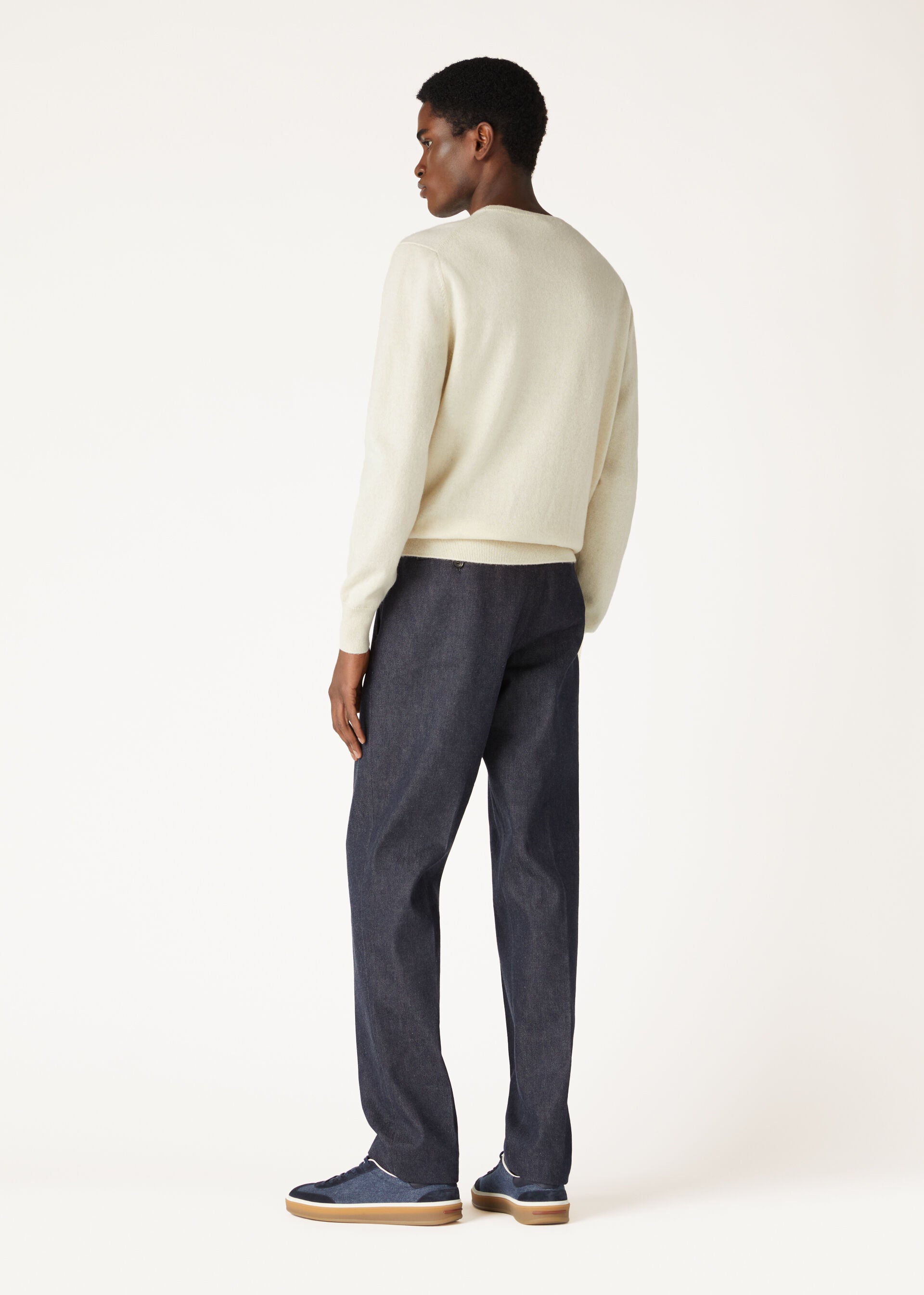Loro Crewneck - Pure Dunes Melange