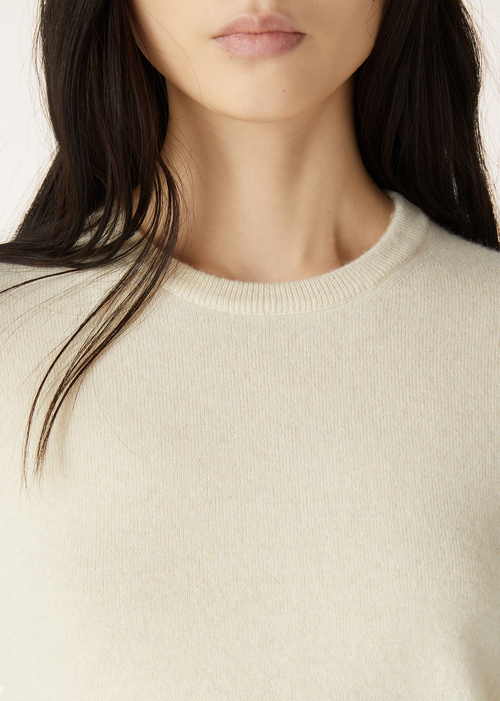 Loro Crewneck - Pure Dunes Melange