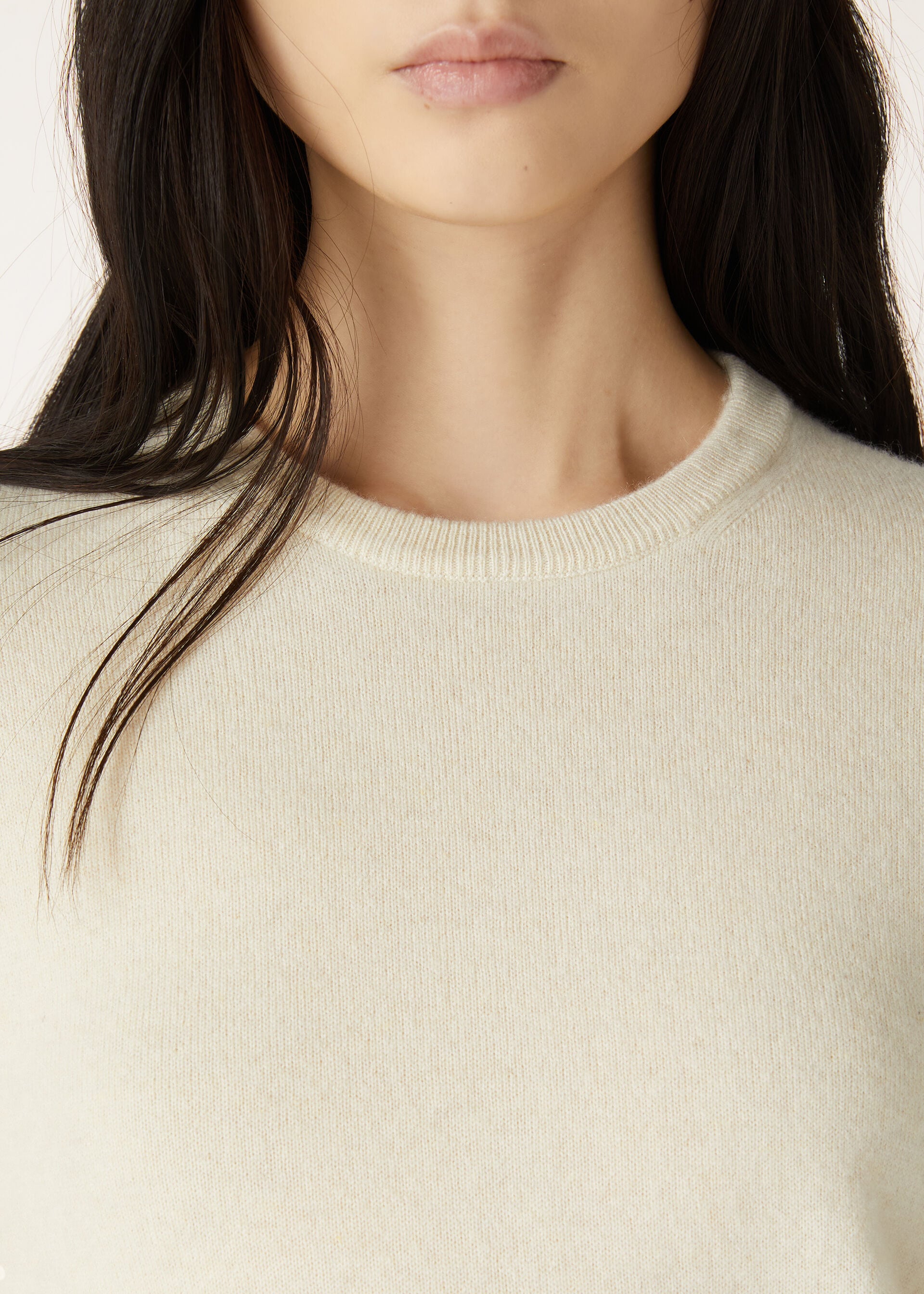 Loro Crewneck - Pure Dunes Melange