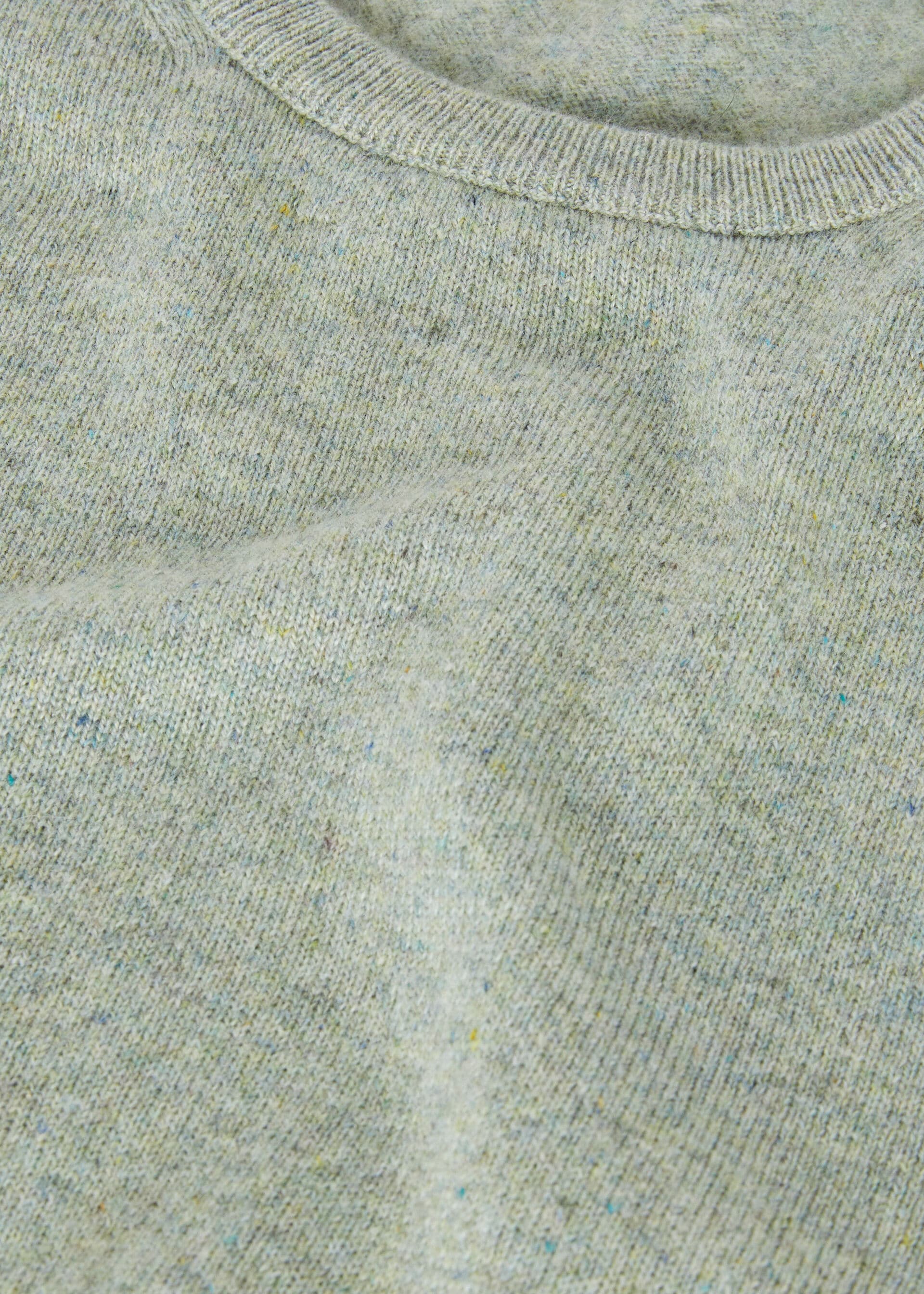Loro Crewneck - Light Ivy Trellis Melange