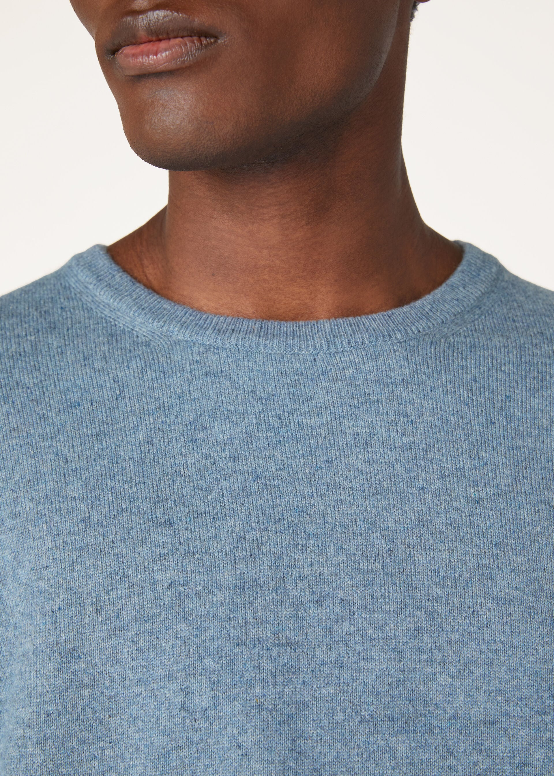 Loro Crewneck - Dainty Blue Dust Melange