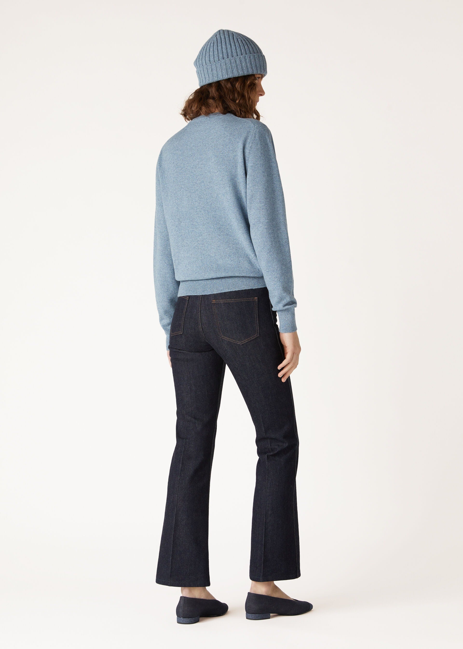 Loro Crewneck - Dainty Blue Dust Melange