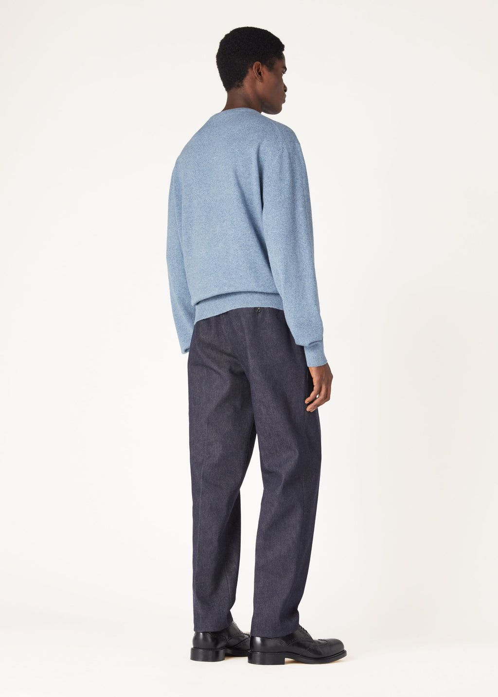 Loro Crewneck - Dainty Blue Dust Melange