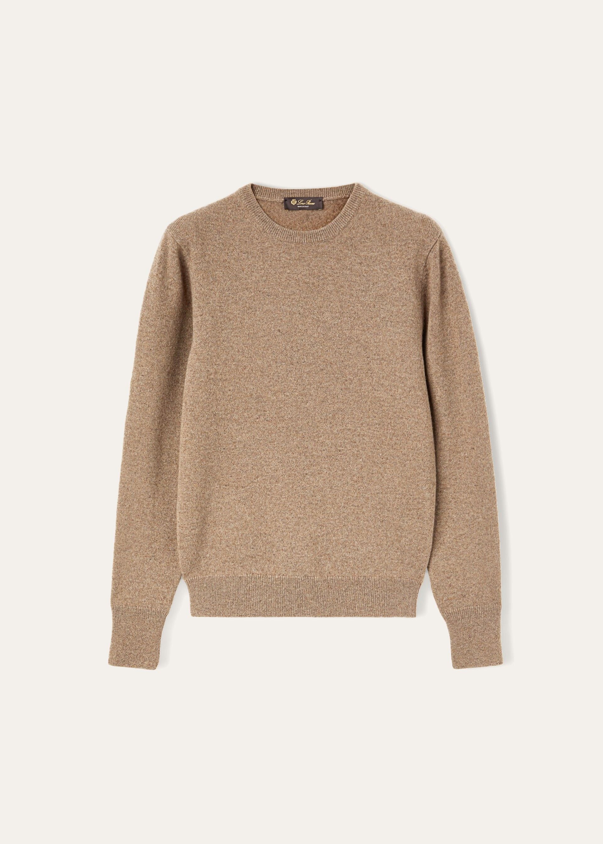 Loro Crewneck - Grain Brown Melange