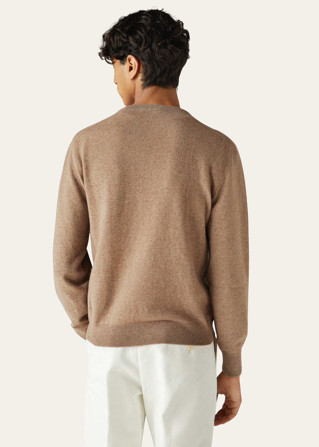 Loro Crewneck - Grain Brown Melange
