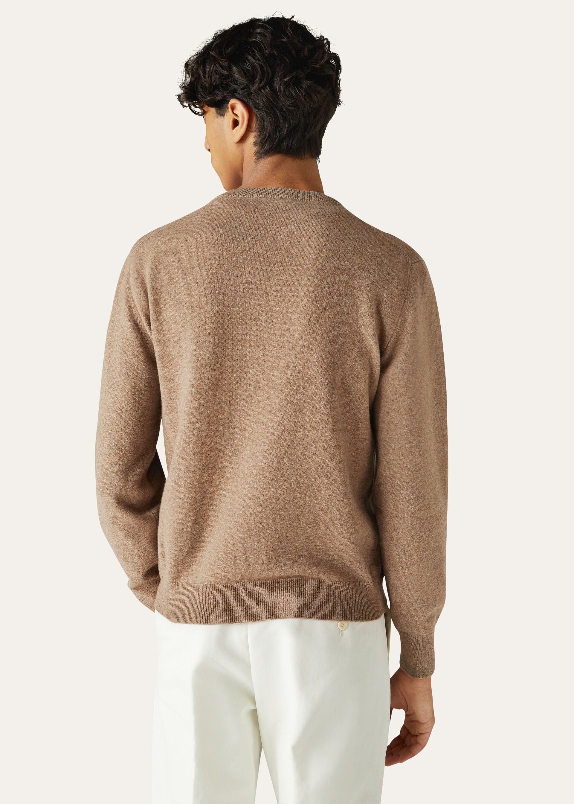 Loro Crewneck - Grain Brown Melange
