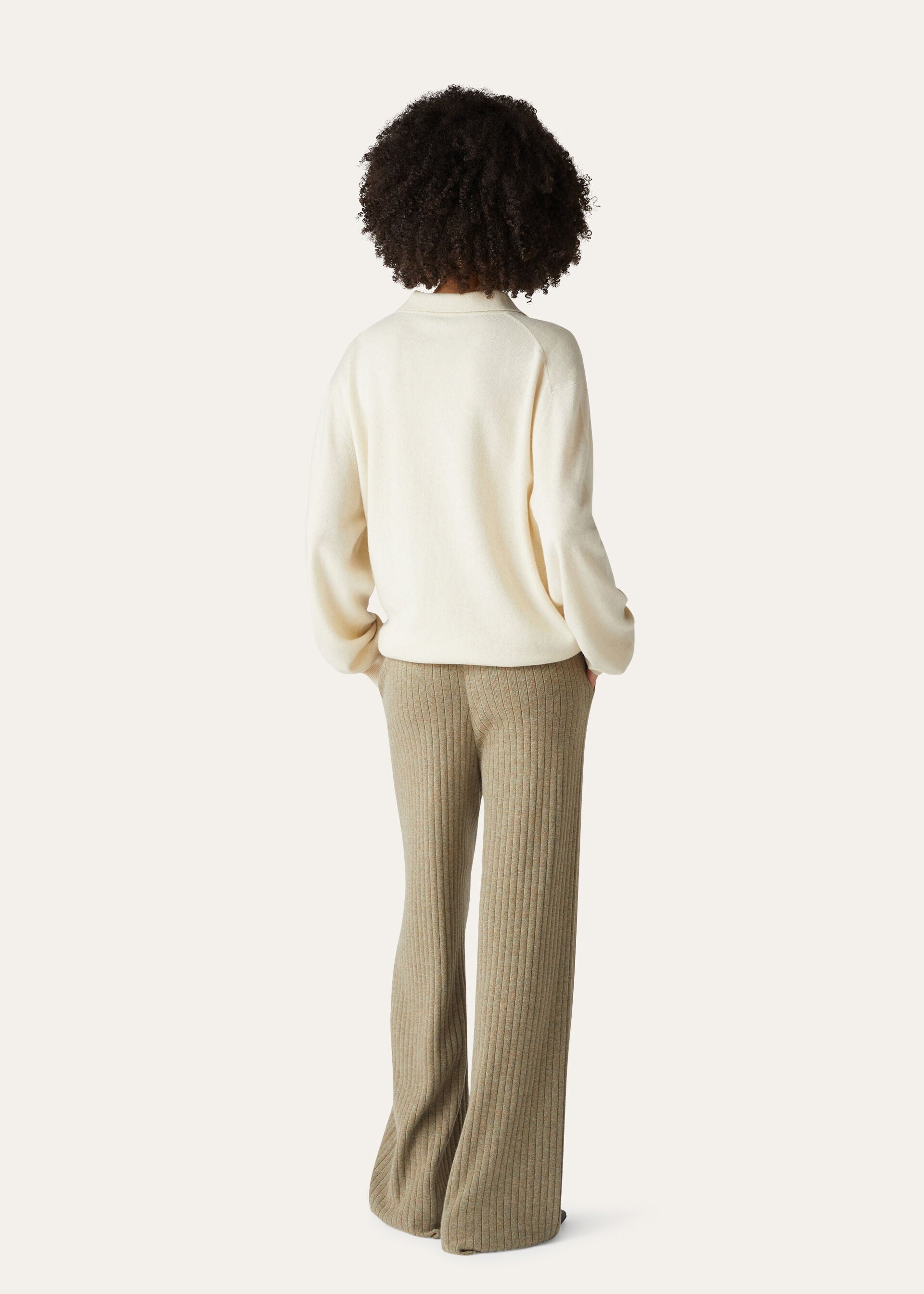 Loro Polo Shirt - Pure Dunes Melange