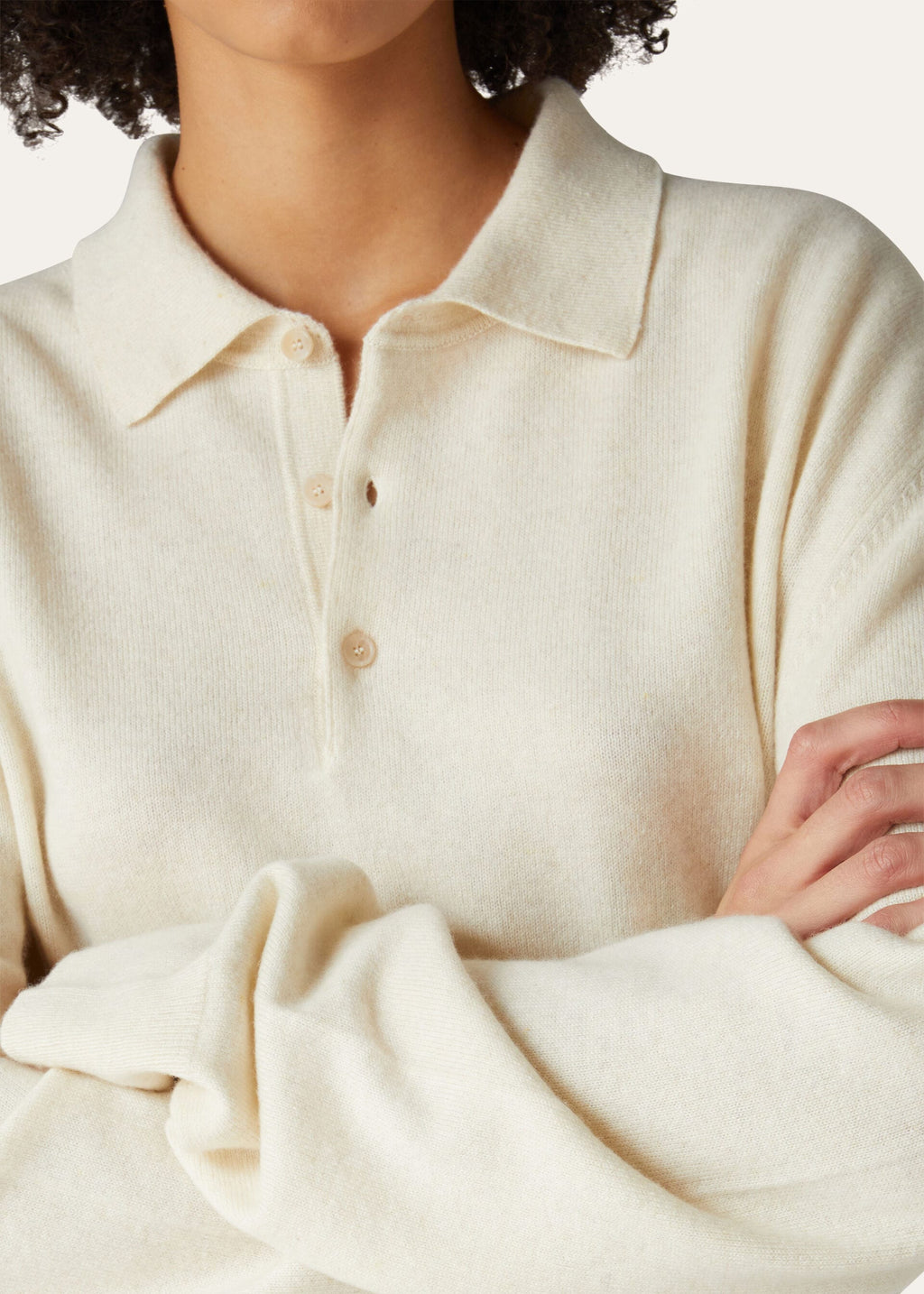 Loro Polo Shirt - Pure Dunes Melange