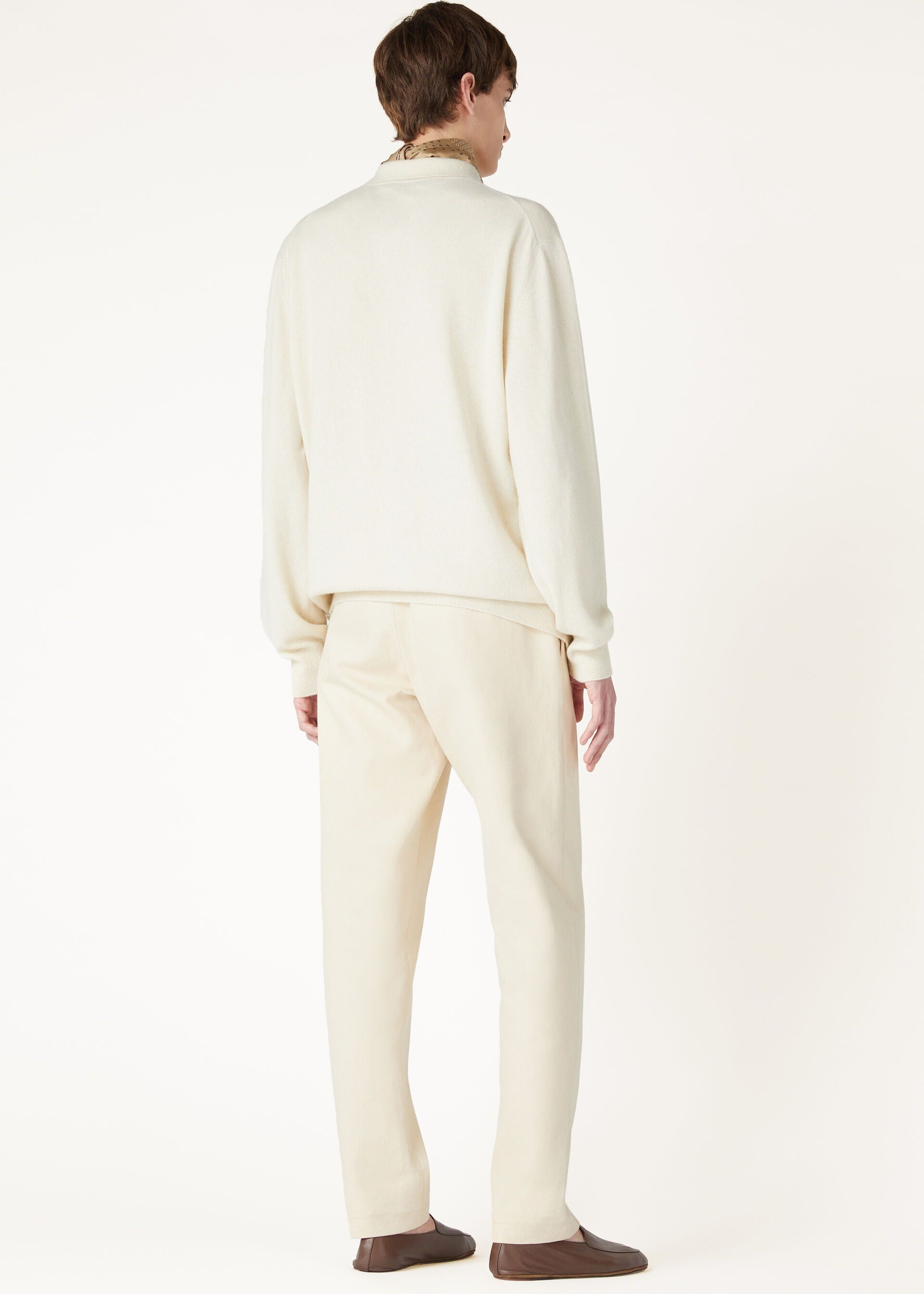 Loro Polo Shirt - Pure Dunes Melange