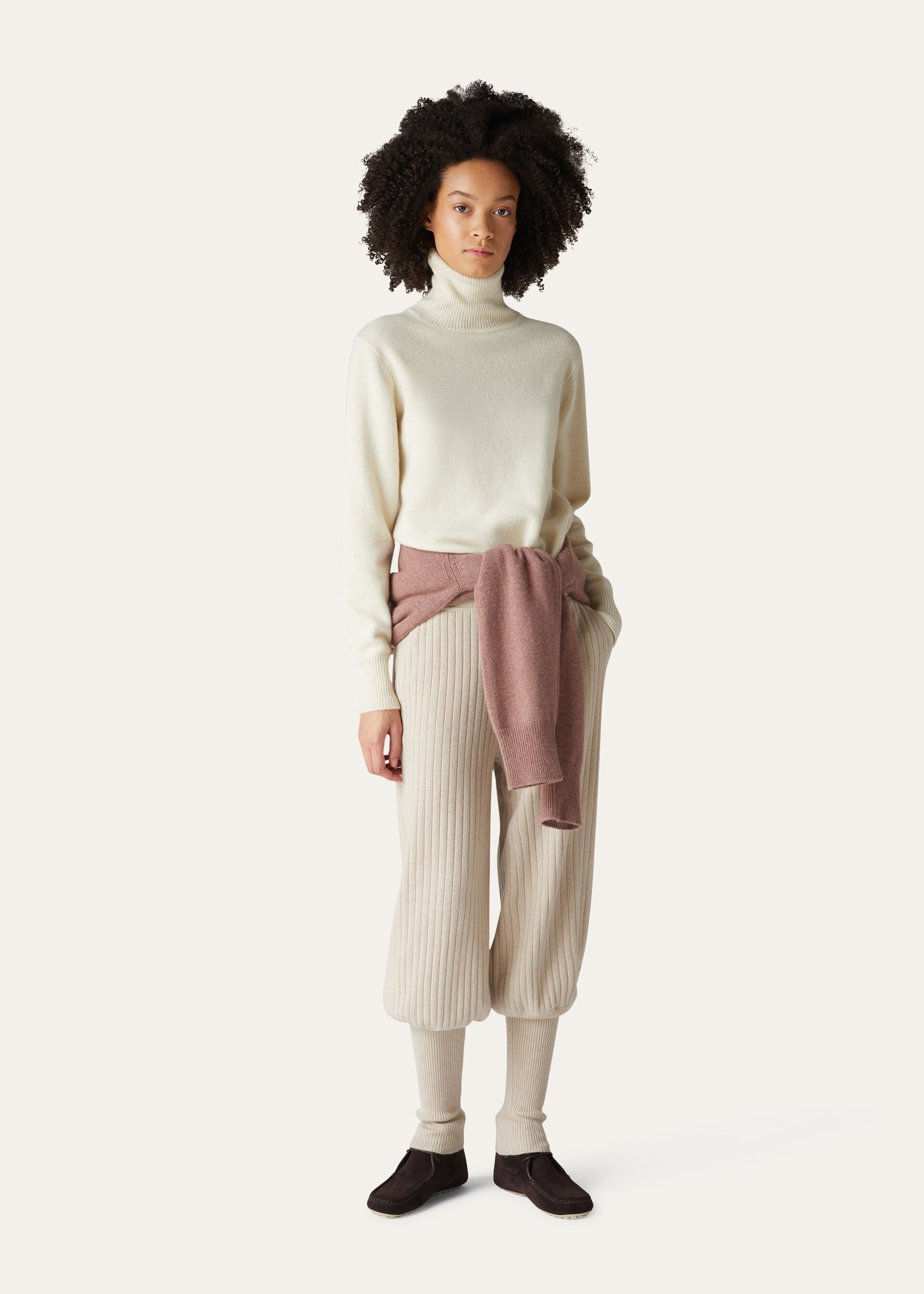 Loro Turtleneck - Pure Dunes Melange