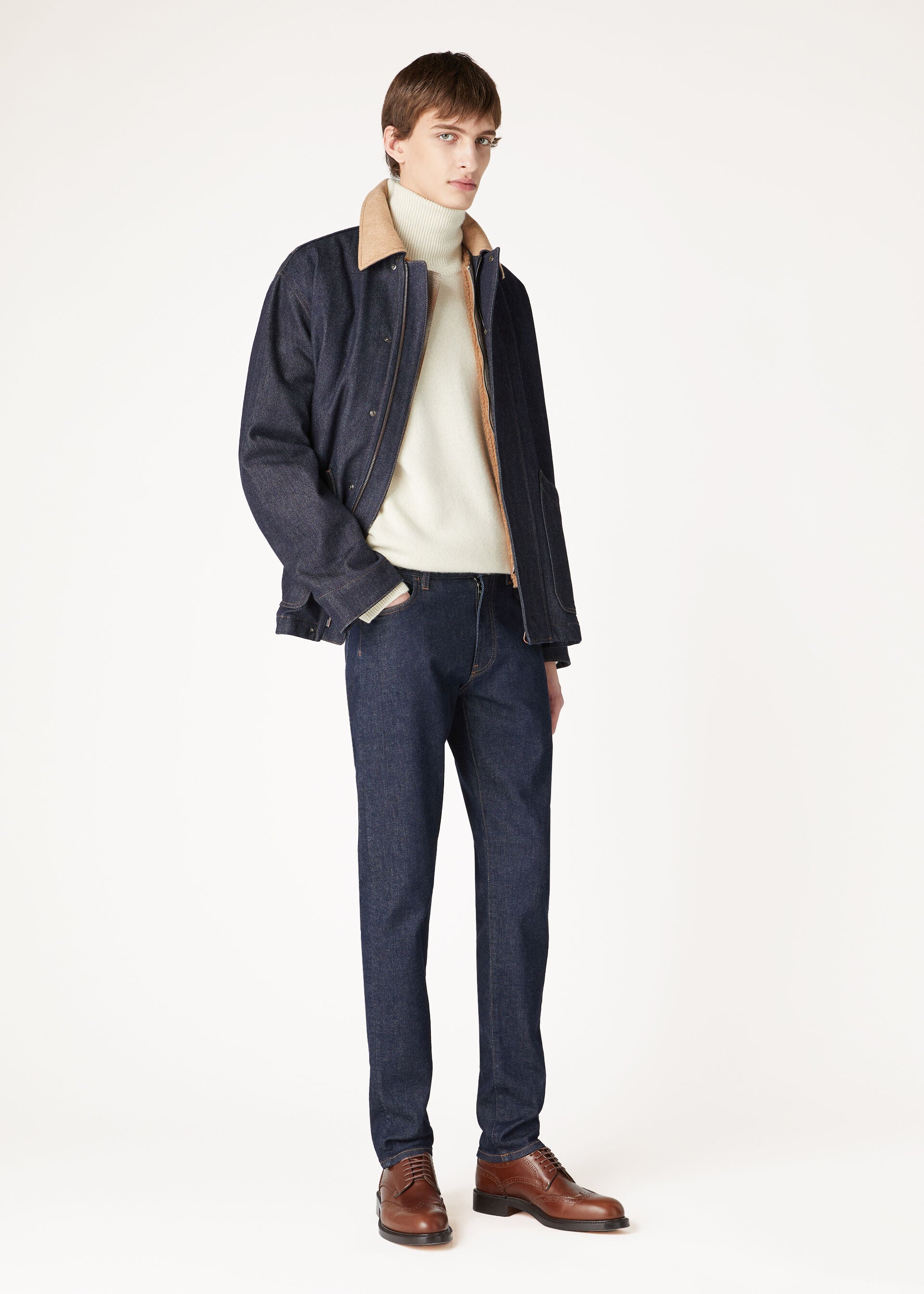 Loro Turtleneck - Pure Dunes Melange