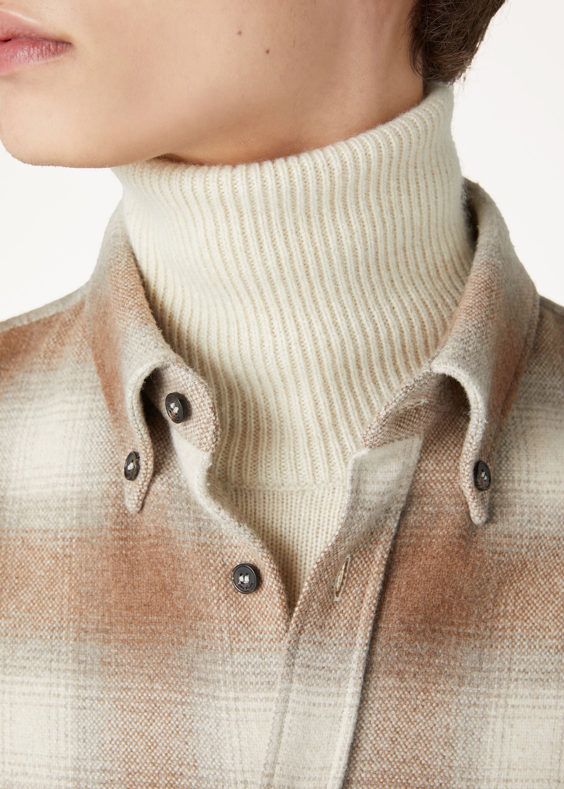Loro Turtleneck - Pure Dunes Melange