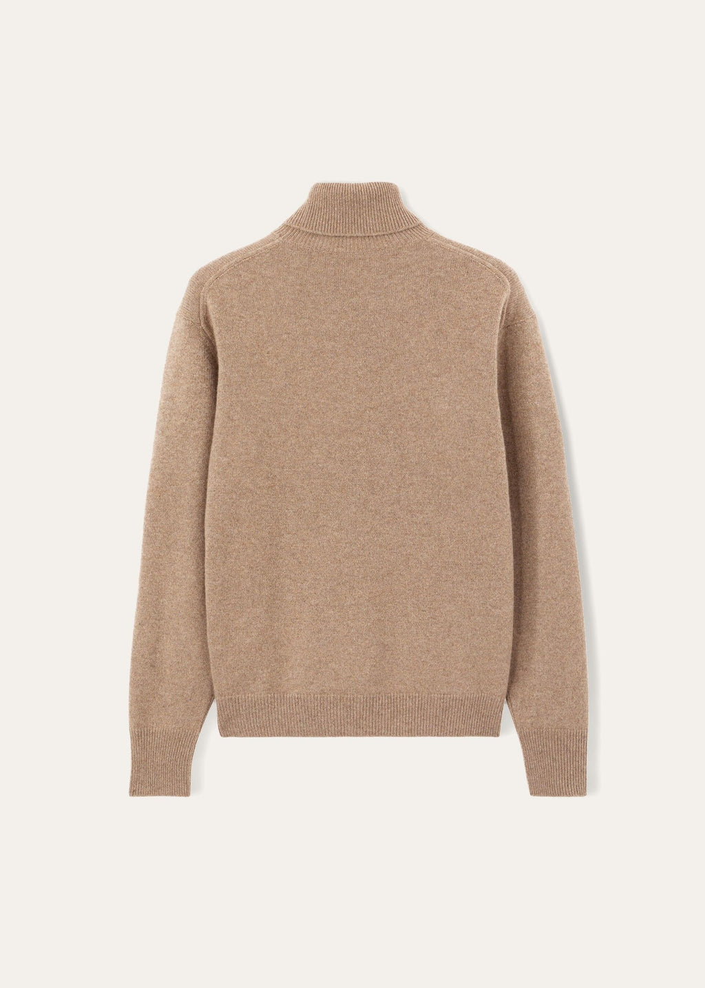 Loro Turtleneck - Grain Brown Melange