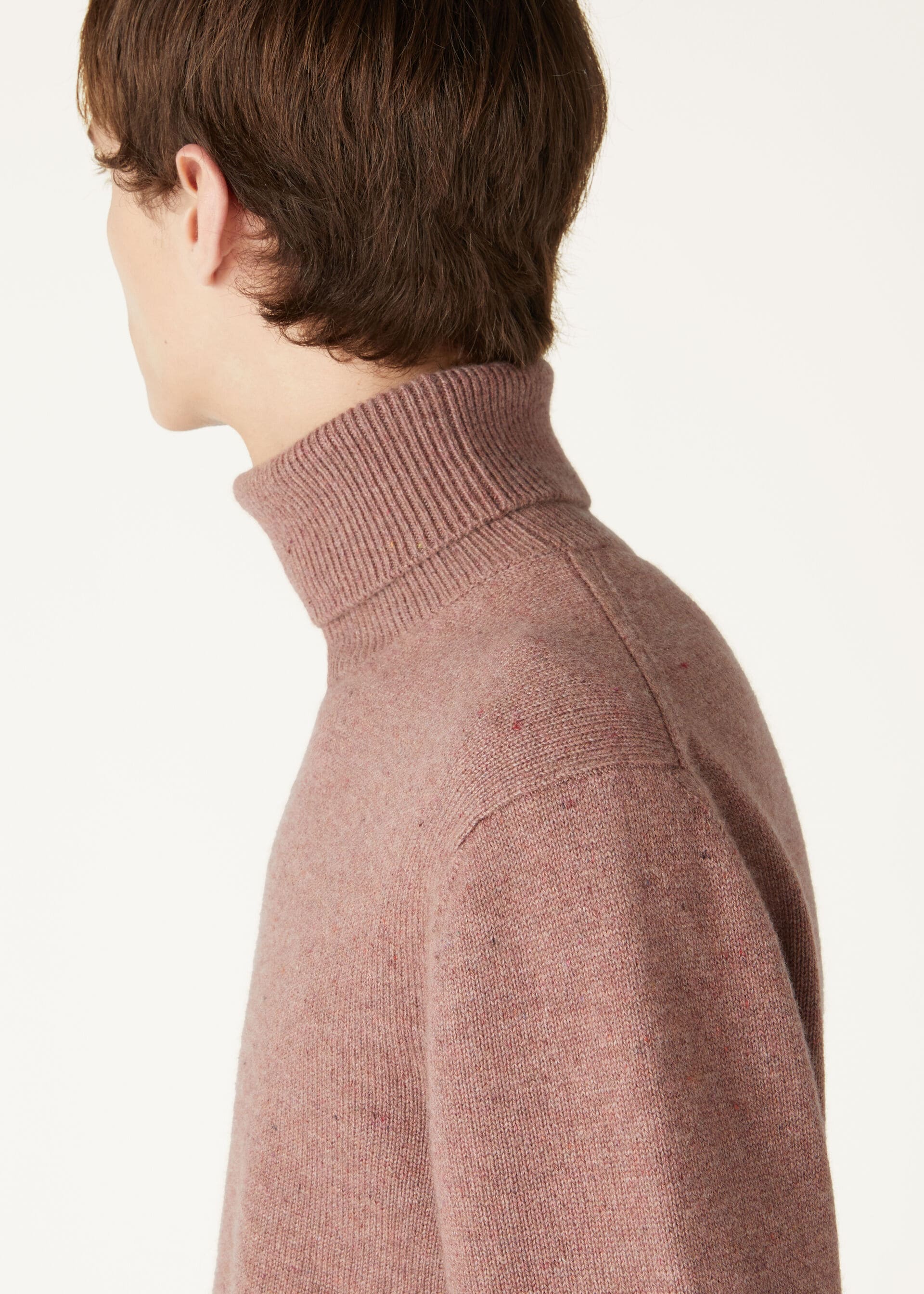 Loro Turtleneck - Red Sand Melange