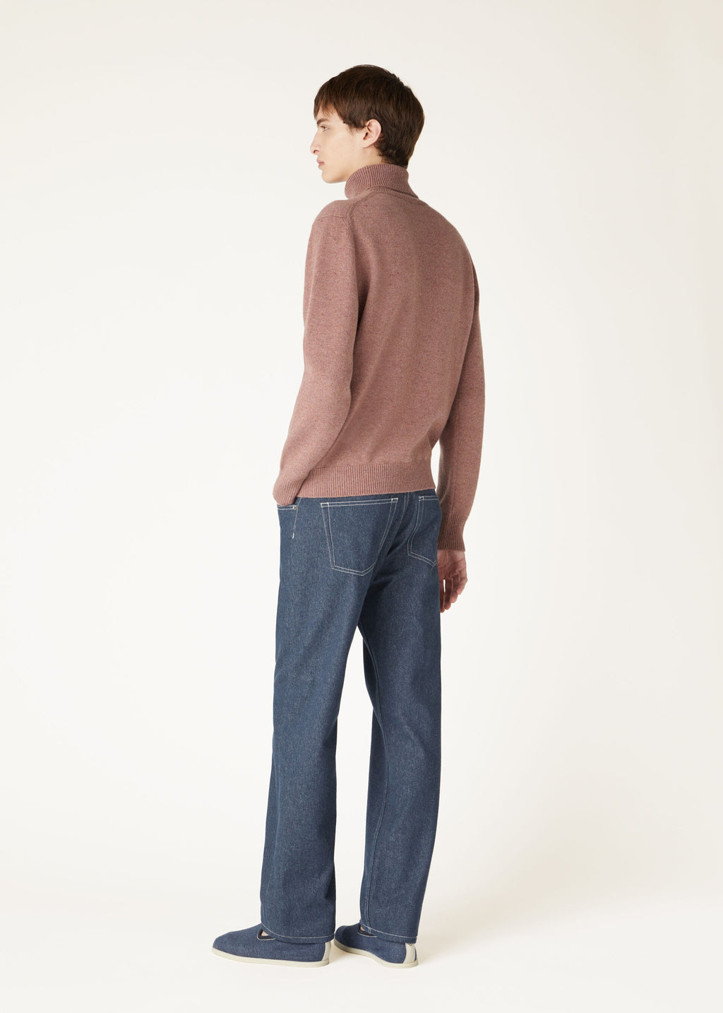 Loro Turtleneck - Red Sand Melange