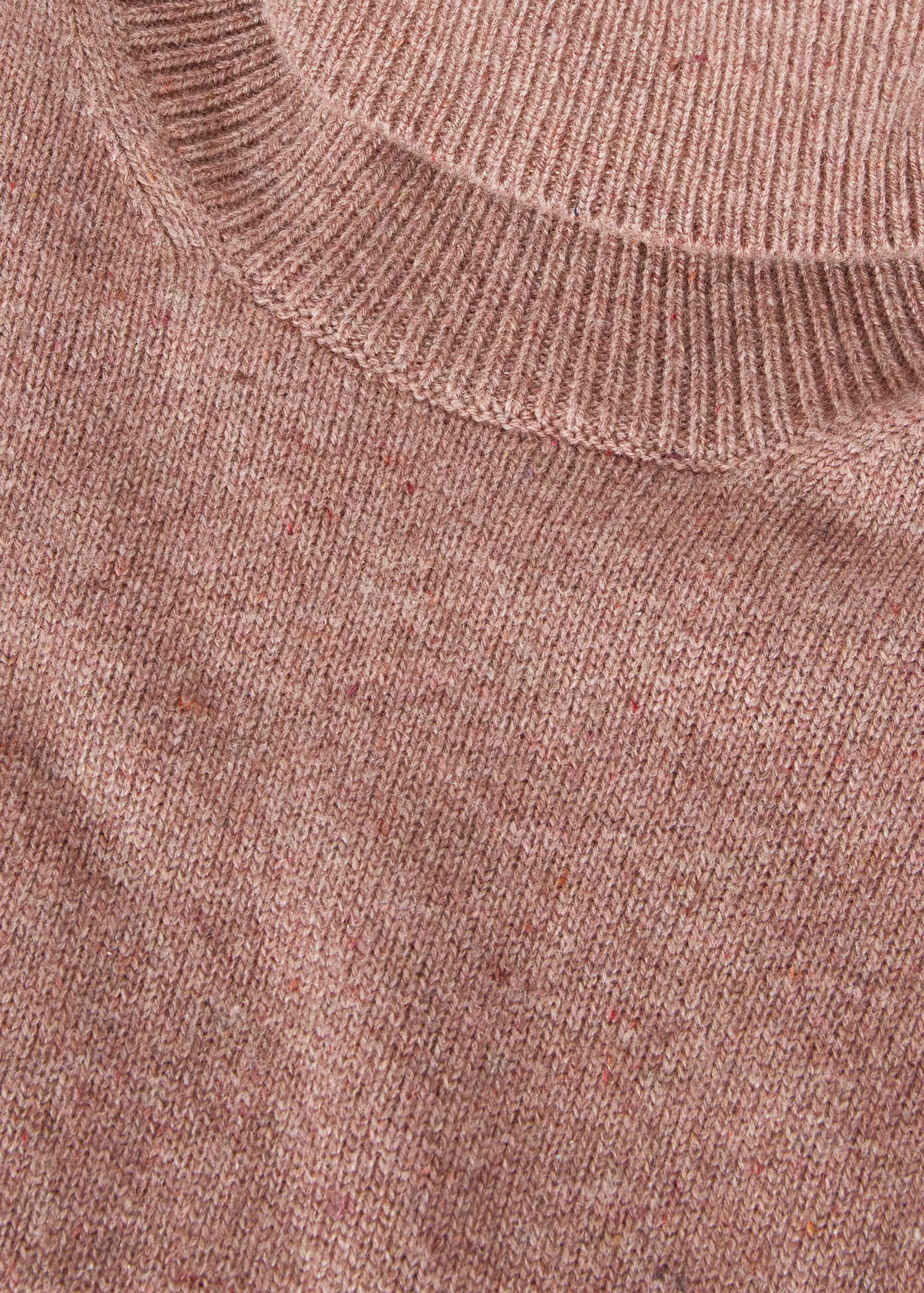 Loro Turtleneck - Red Sand Melange