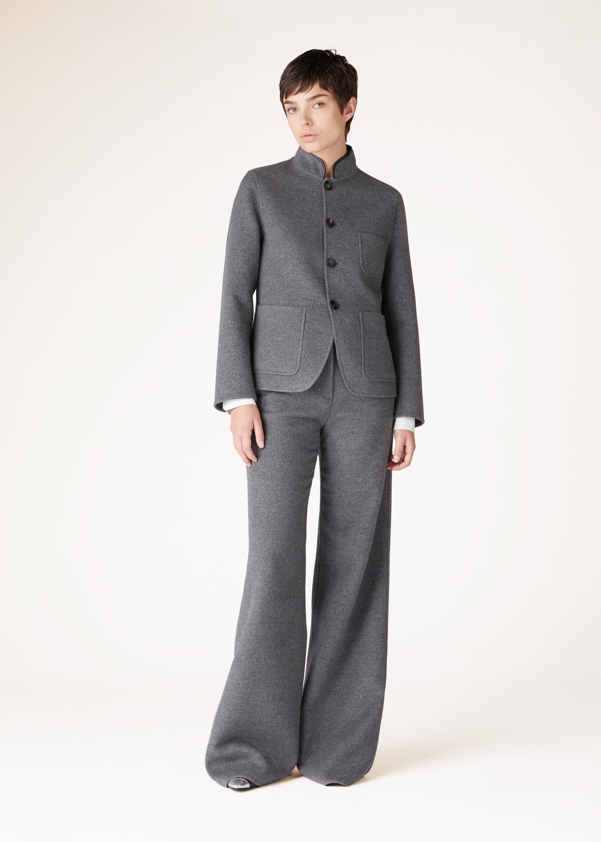 Mini Spagna Jacket - Gray Melange