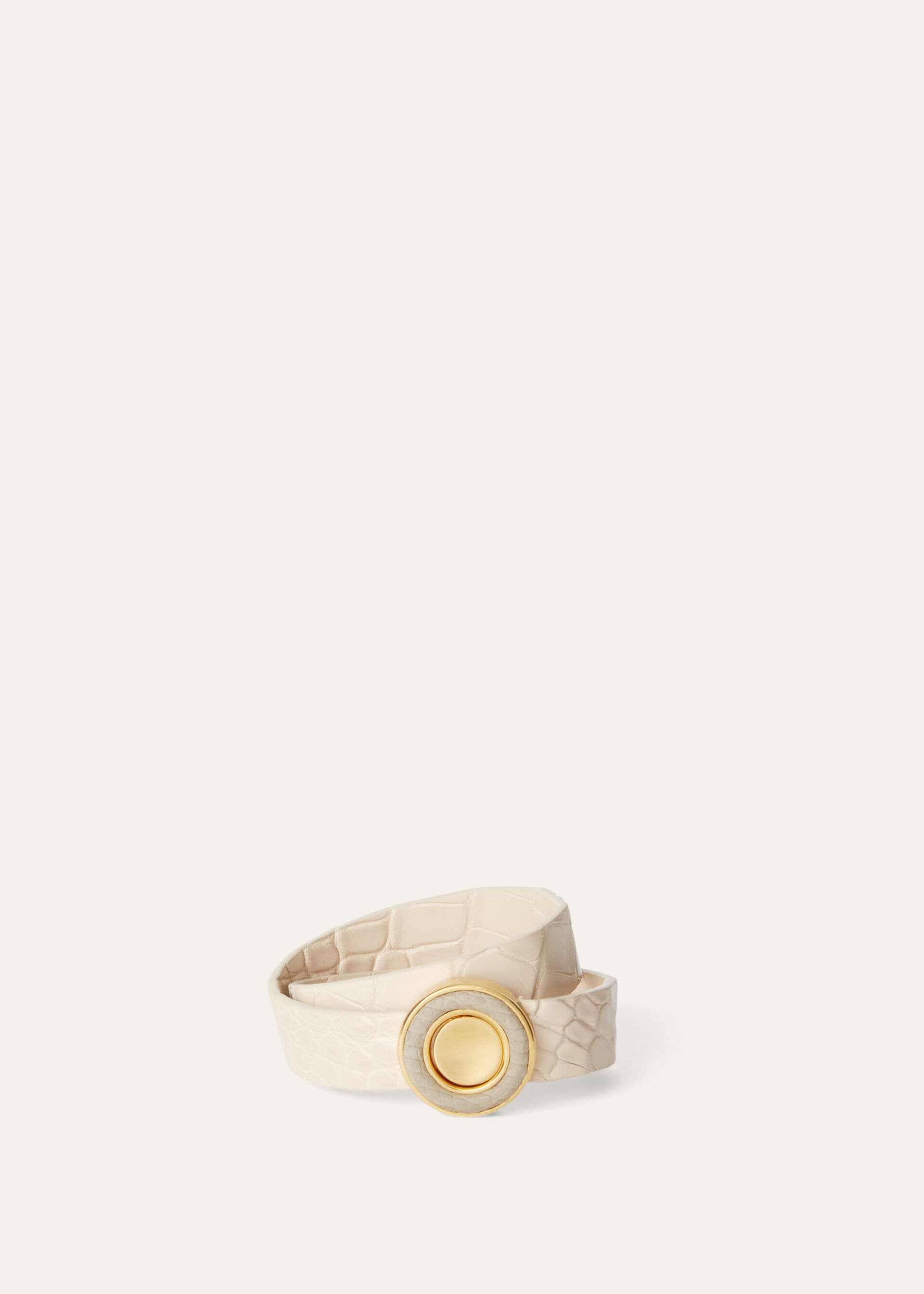 Ghiera Bracelet - Lotus Root/ Green Nile