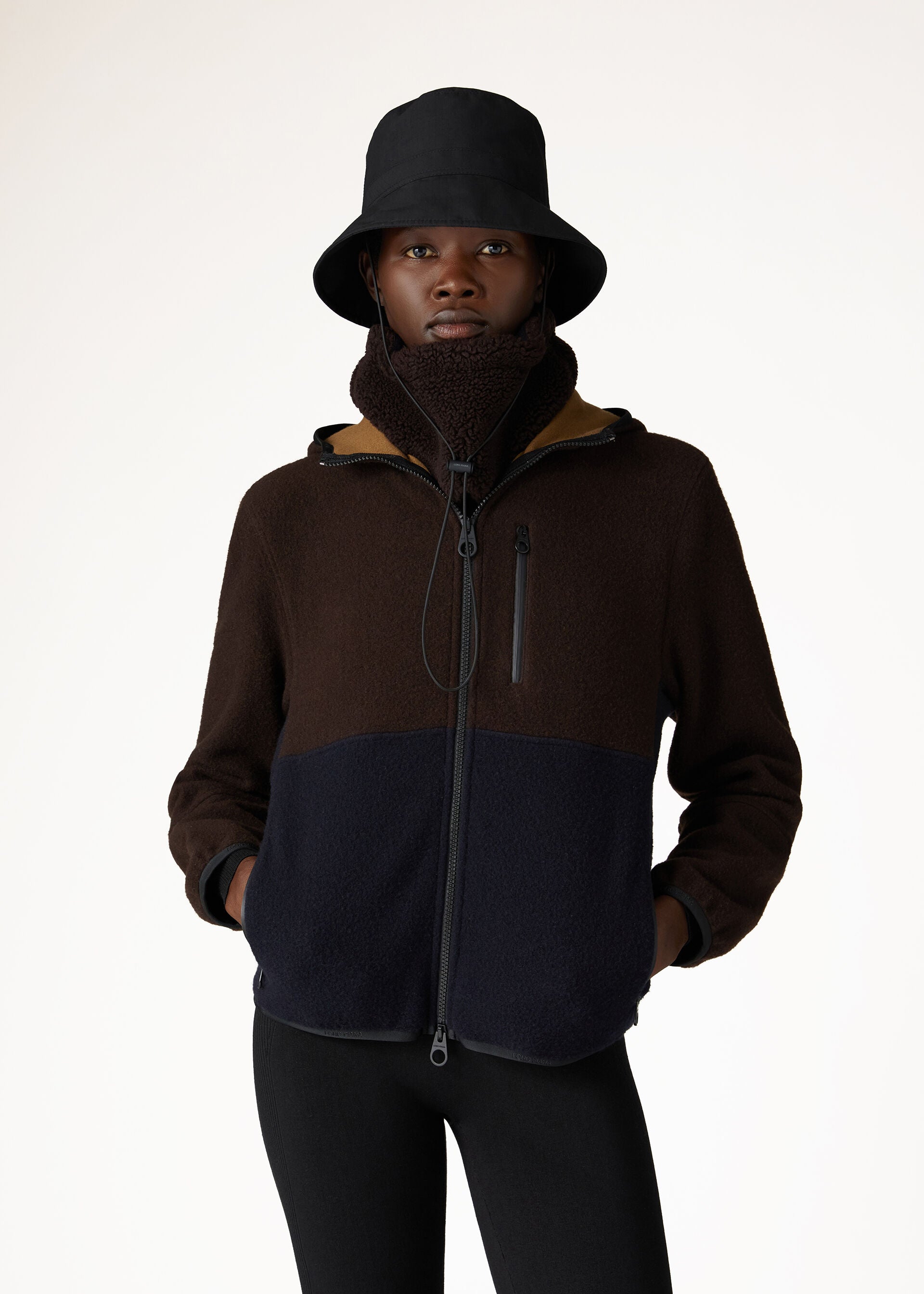 Terminillo Sweatshirt - Ebony Melange/Blue Navy