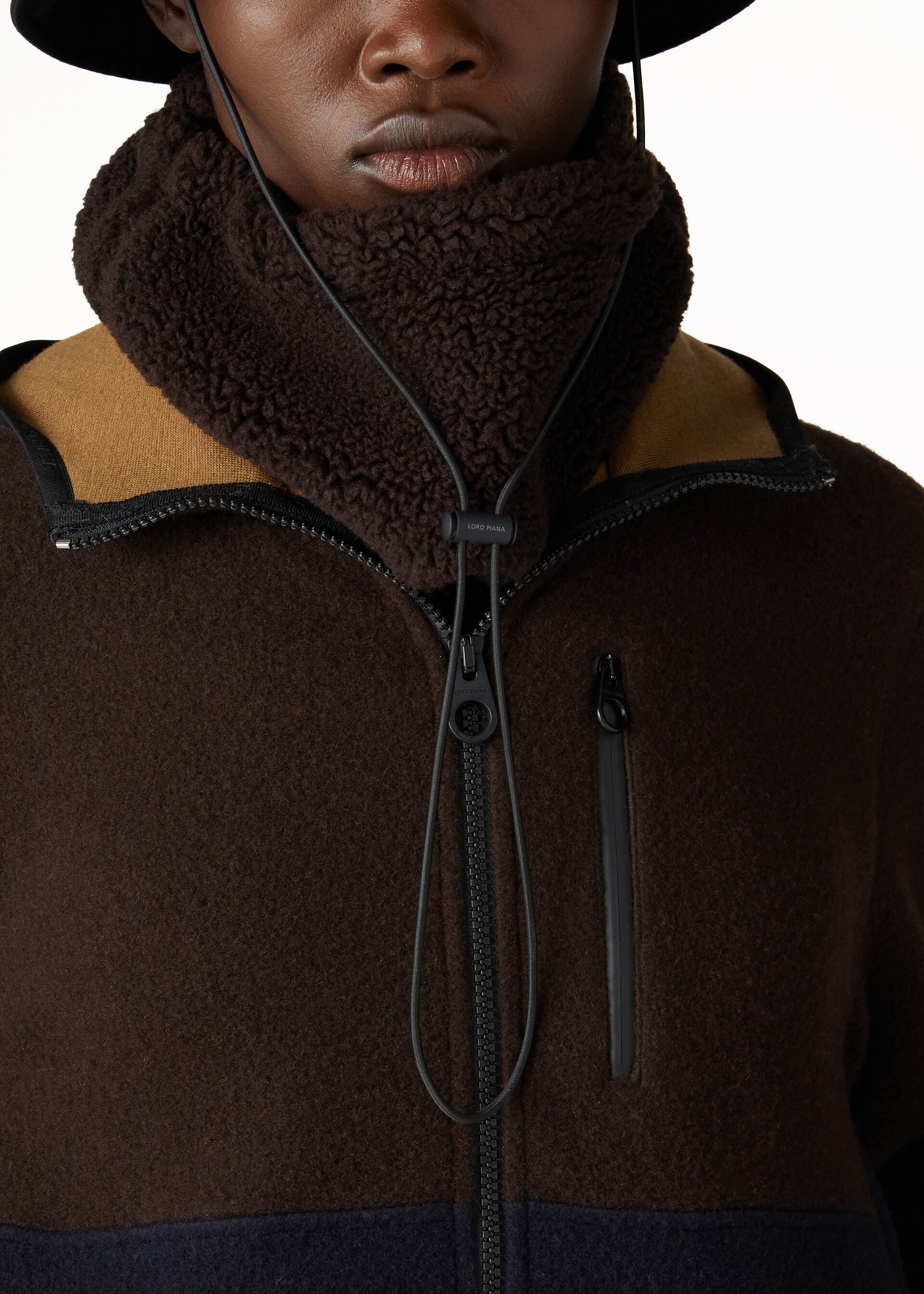 Terminillo Sweatshirt - Ebony Melange/Blue Navy