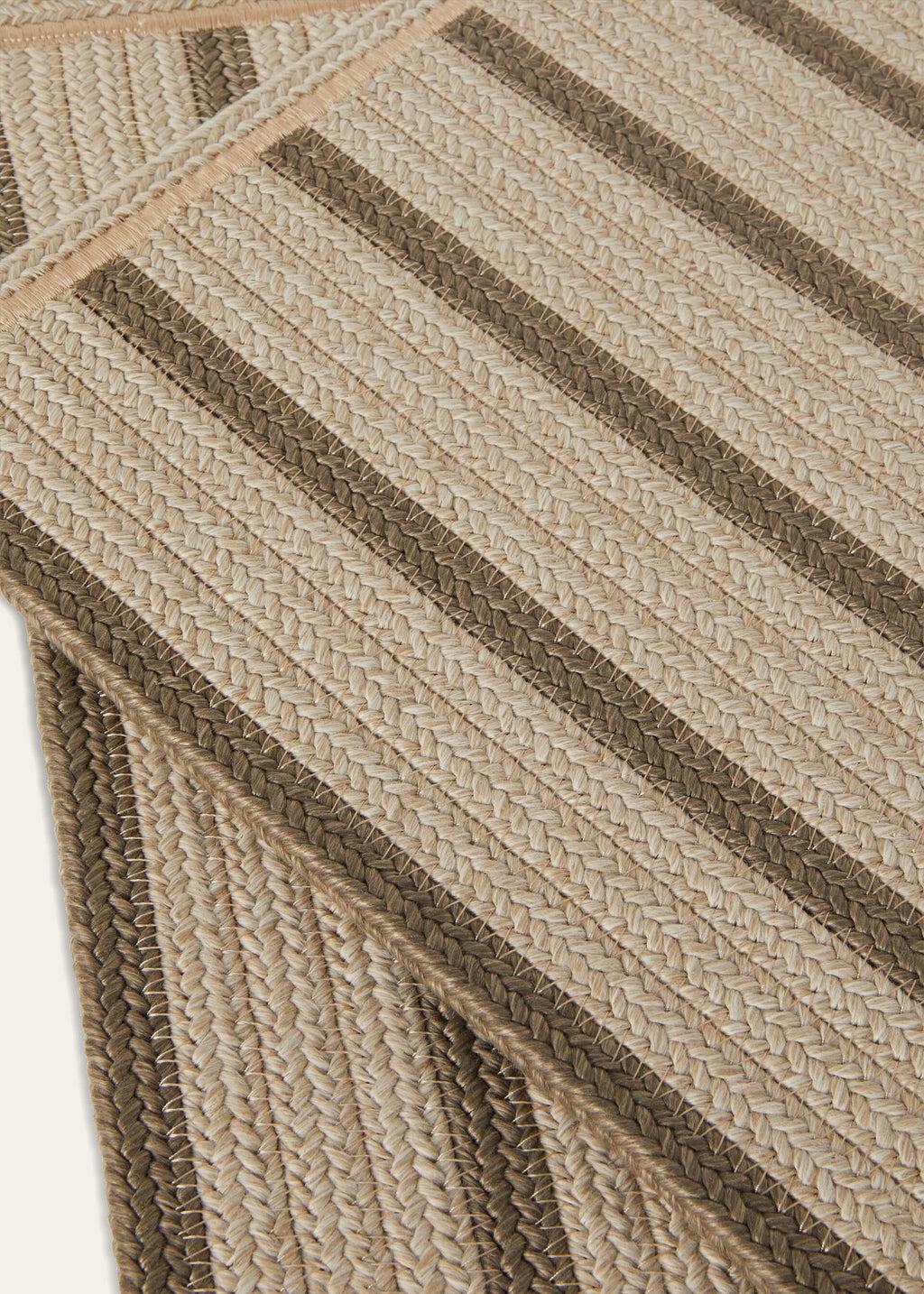 Saint Barth Placemats (Set of Two) - Tundra/Kasha
