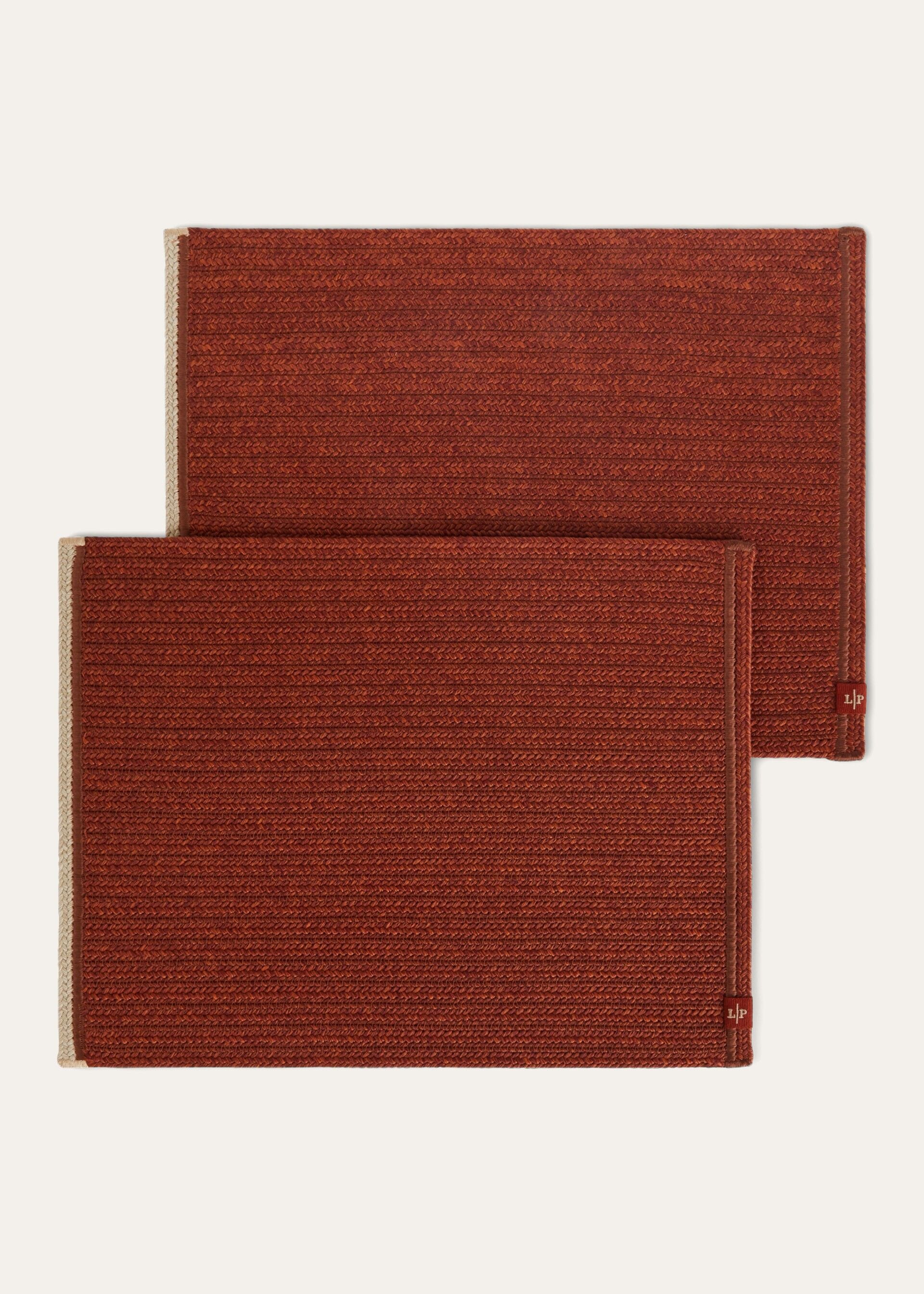 Saint Barth Placemats (Set of Two) - Borioso/Kasha