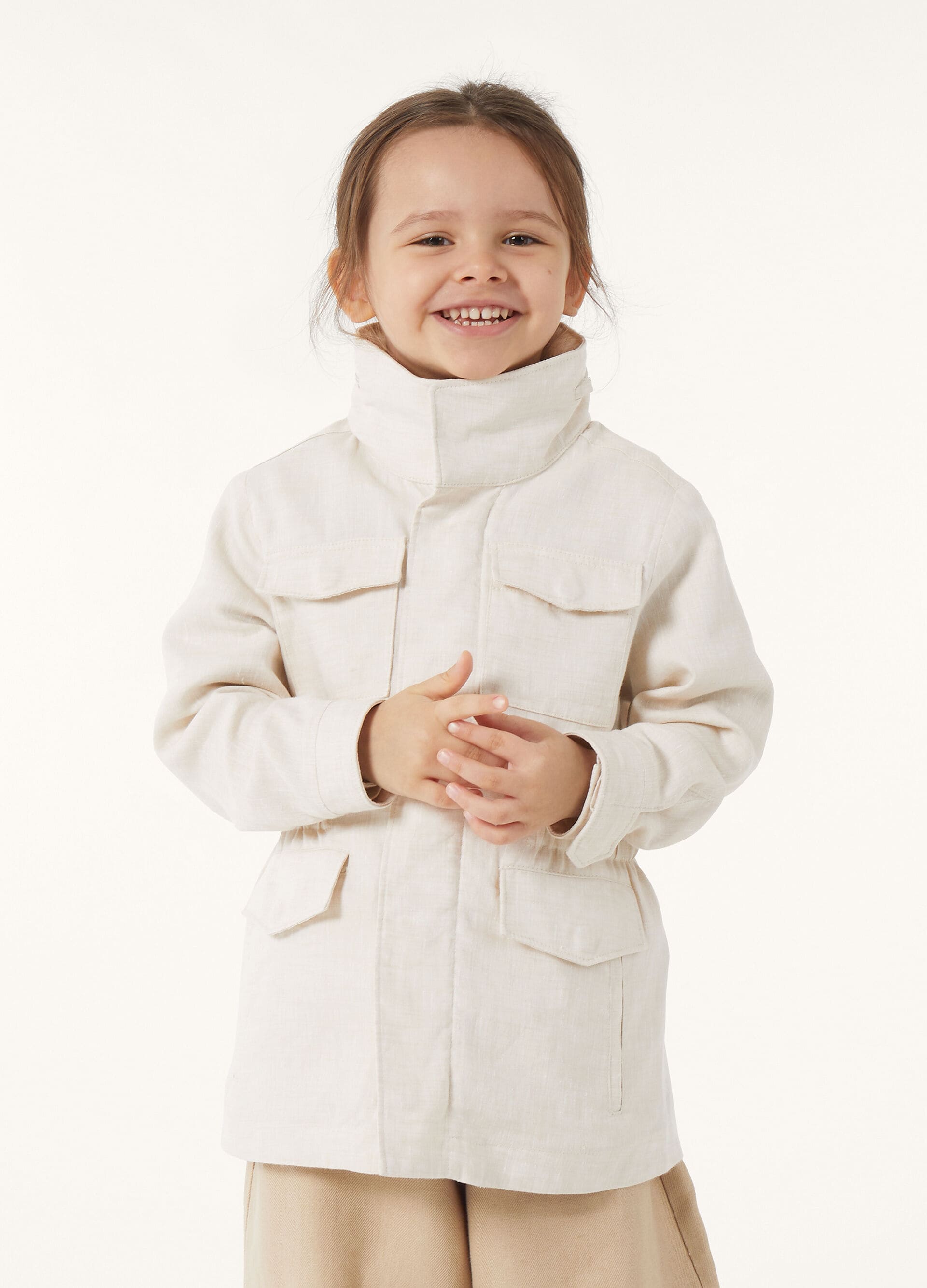 Kid's Traveller Jacket - Light Beach