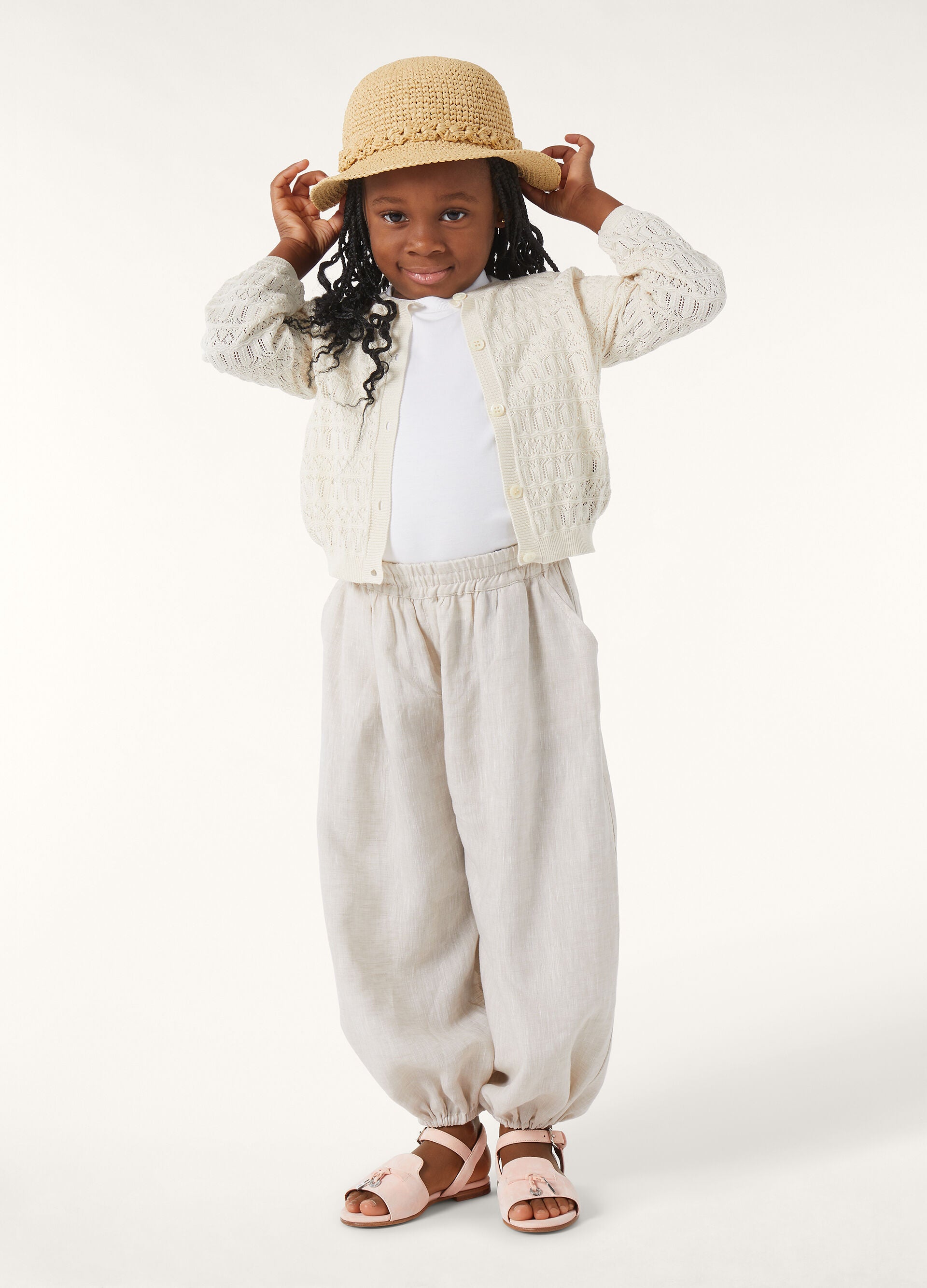 Kid's Lotty Pants - Light Beach