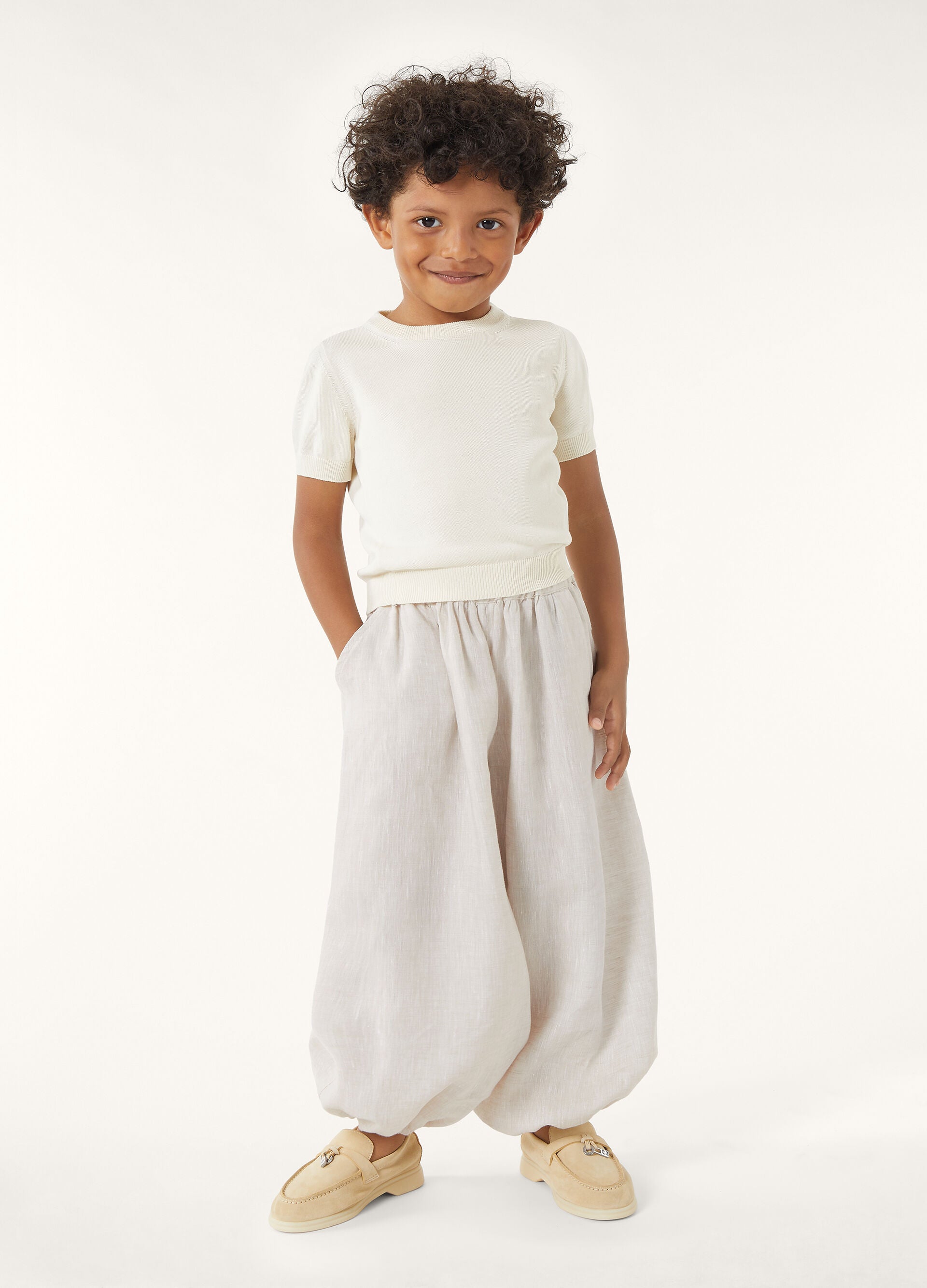 Kid's Lotty Pants - Light Beach