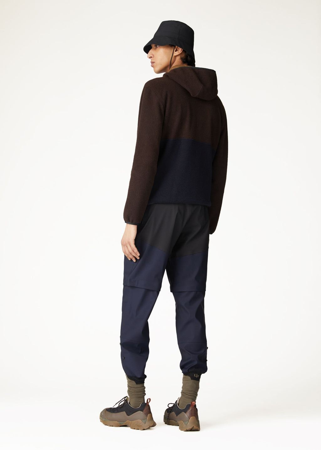 Terminillo Sweatshirt - Ebony Melange/Blue Navy