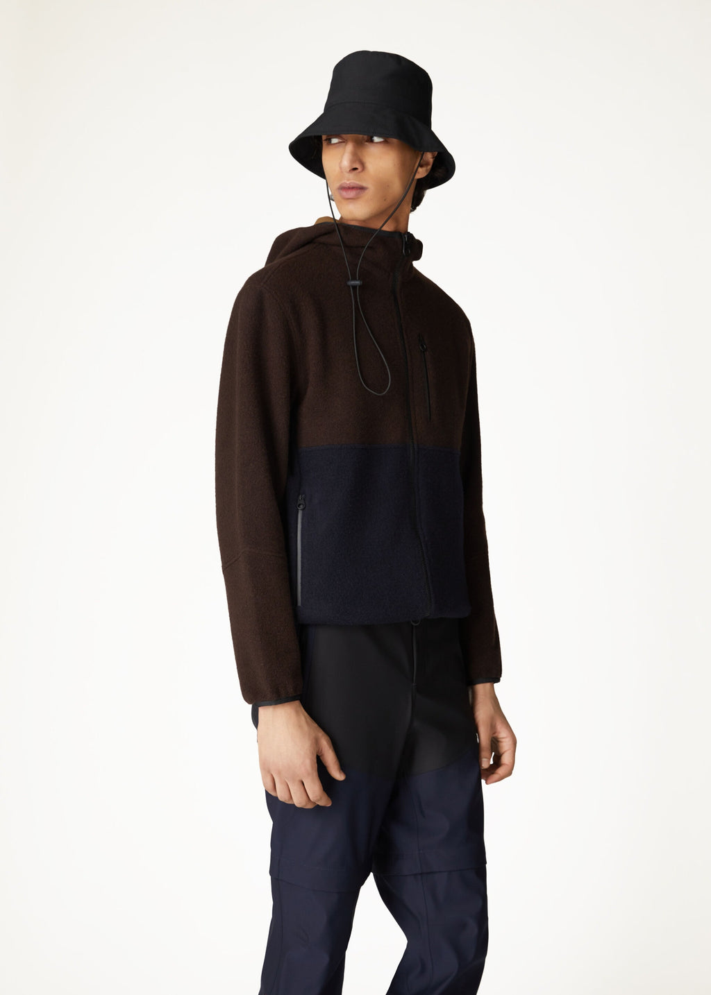 Terminillo Sweatshirt - Ebony Melange/Blue Navy