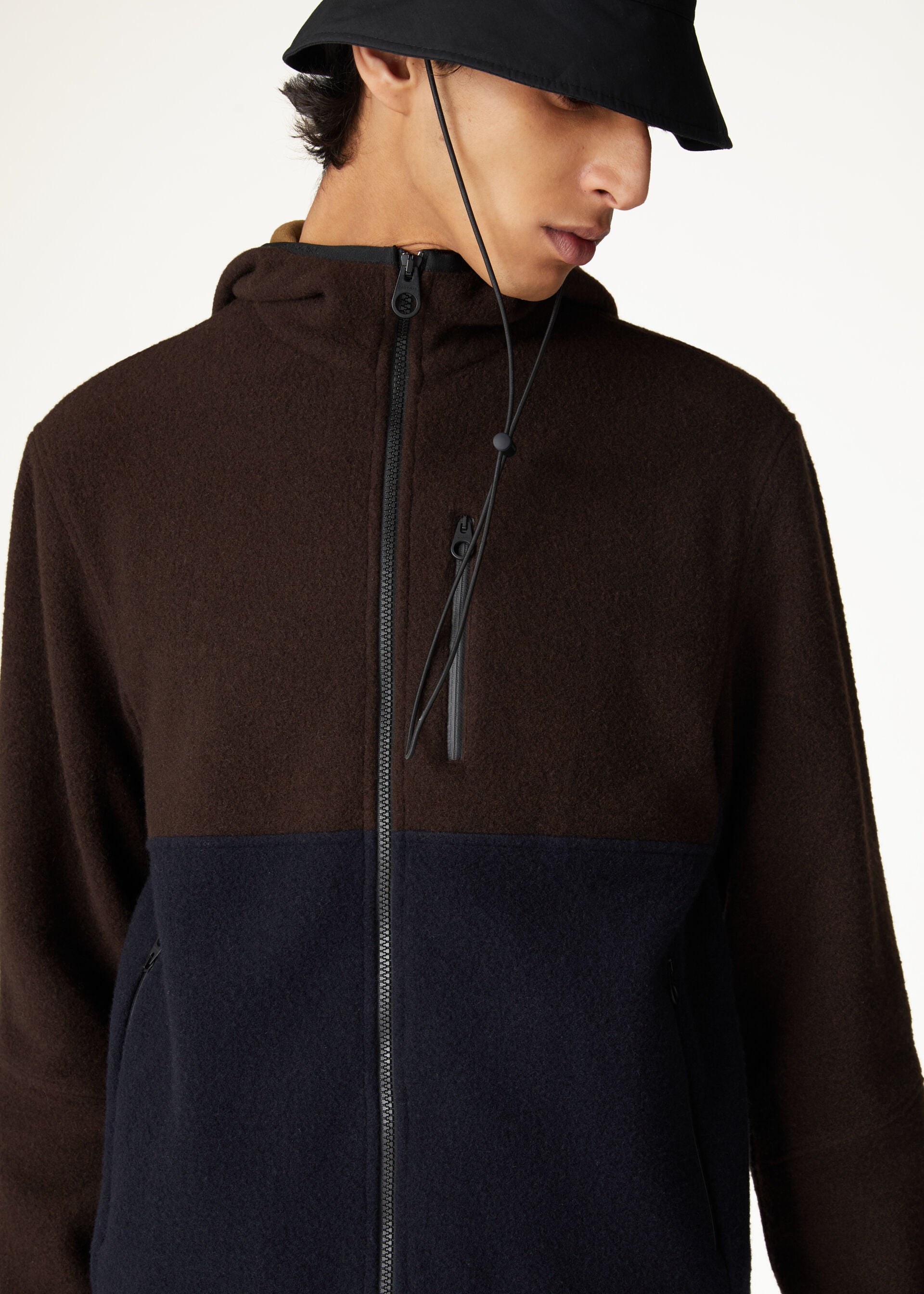 Terminillo Sweatshirt - Ebony Melange/Blue Navy