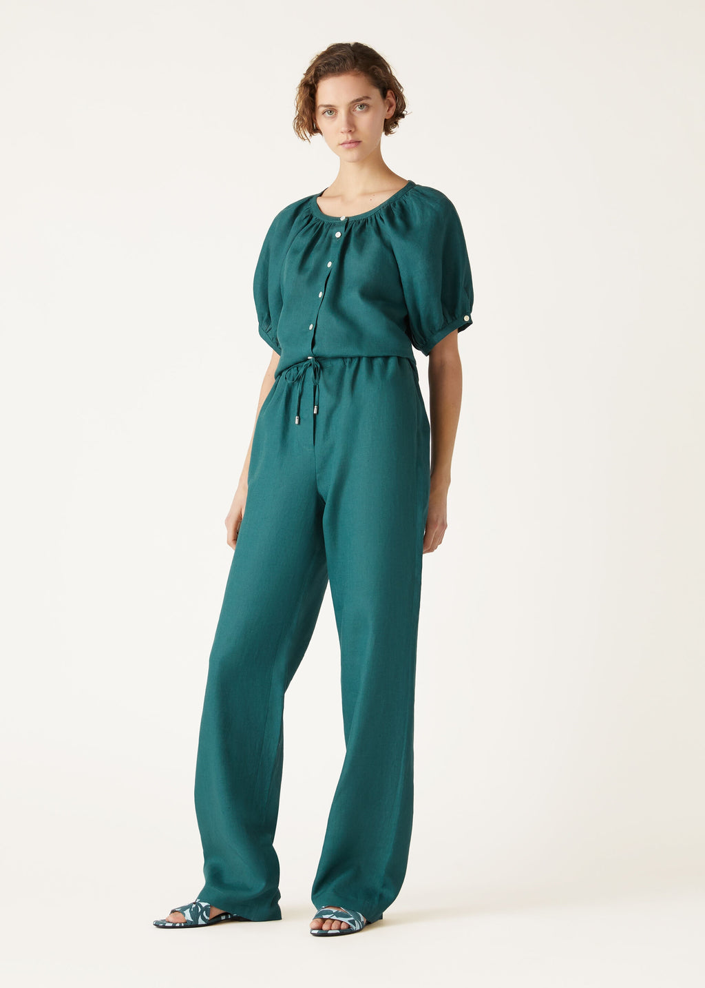 Helios Pants - Spirulina Green