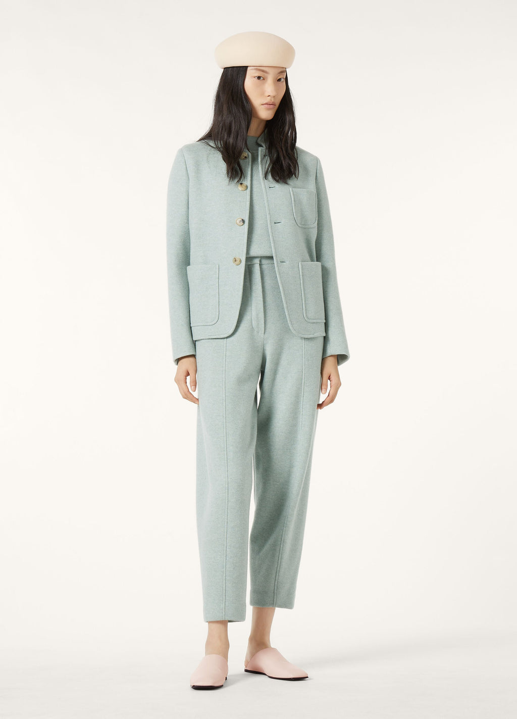 Mini Spagna Jacket - Tourmaline Green Melange