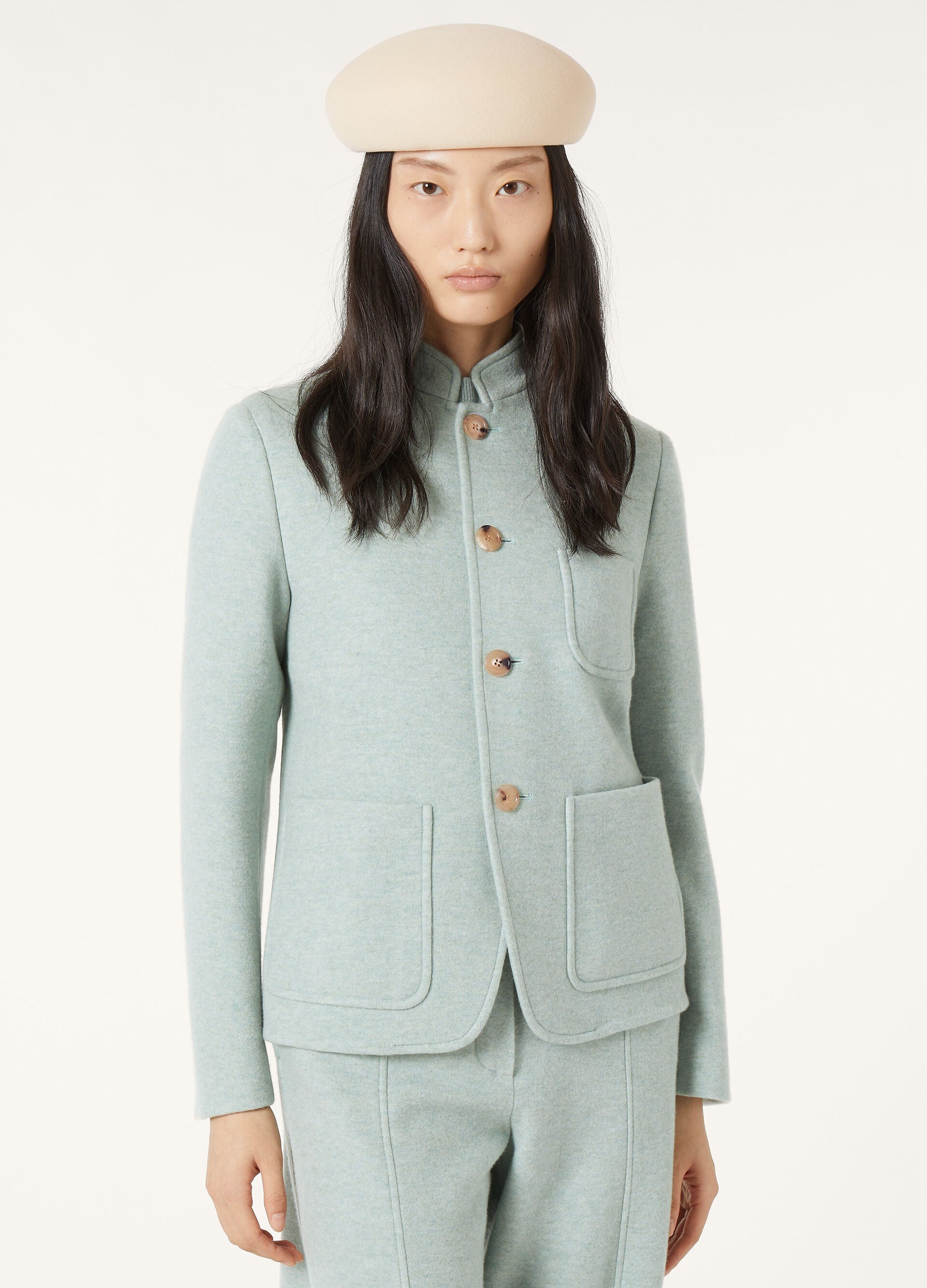 Mini Spagna Jacket - Tourmaline Green Melange