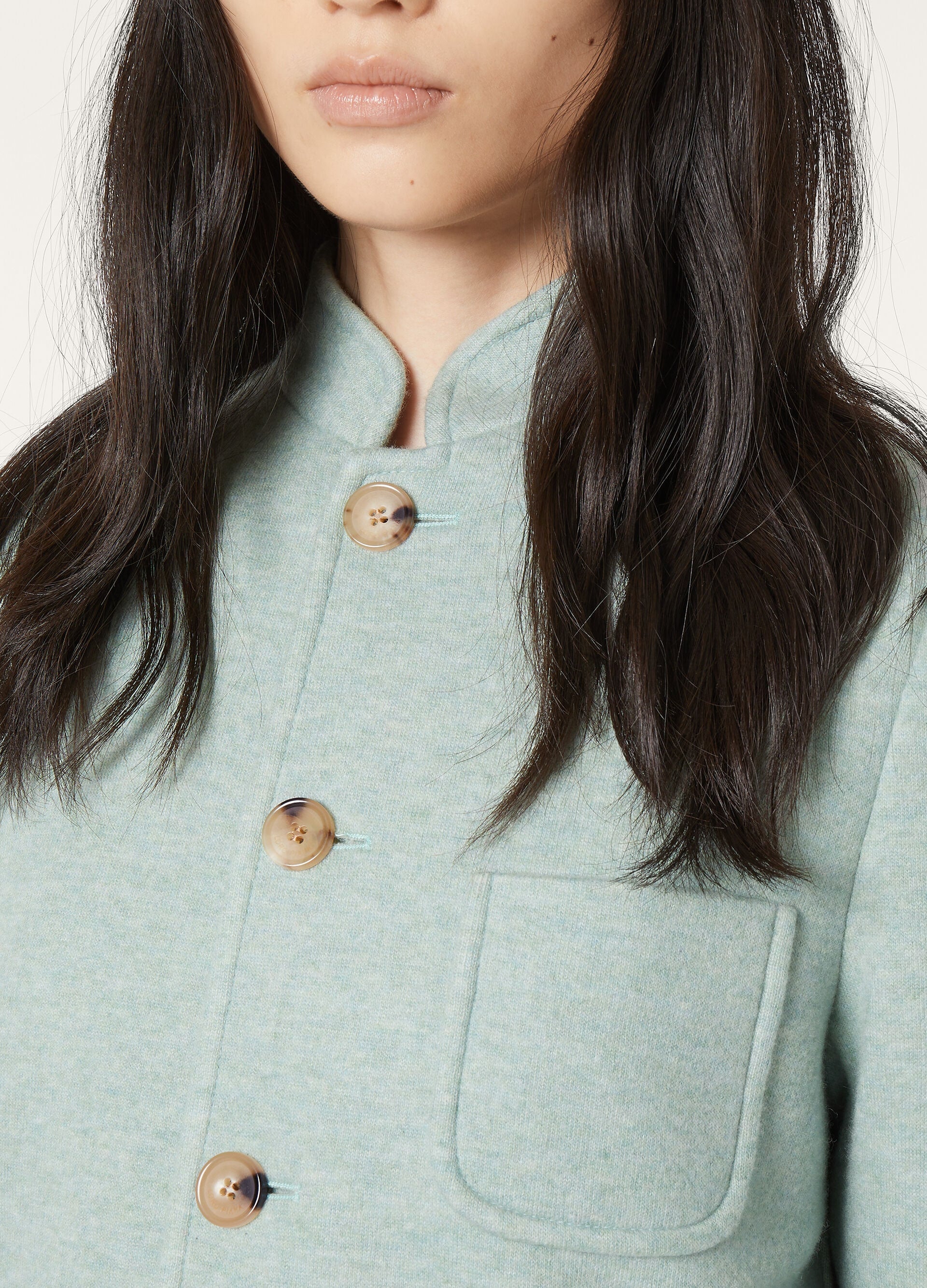 Mini Spagna Jacket - Tourmaline Green Melange