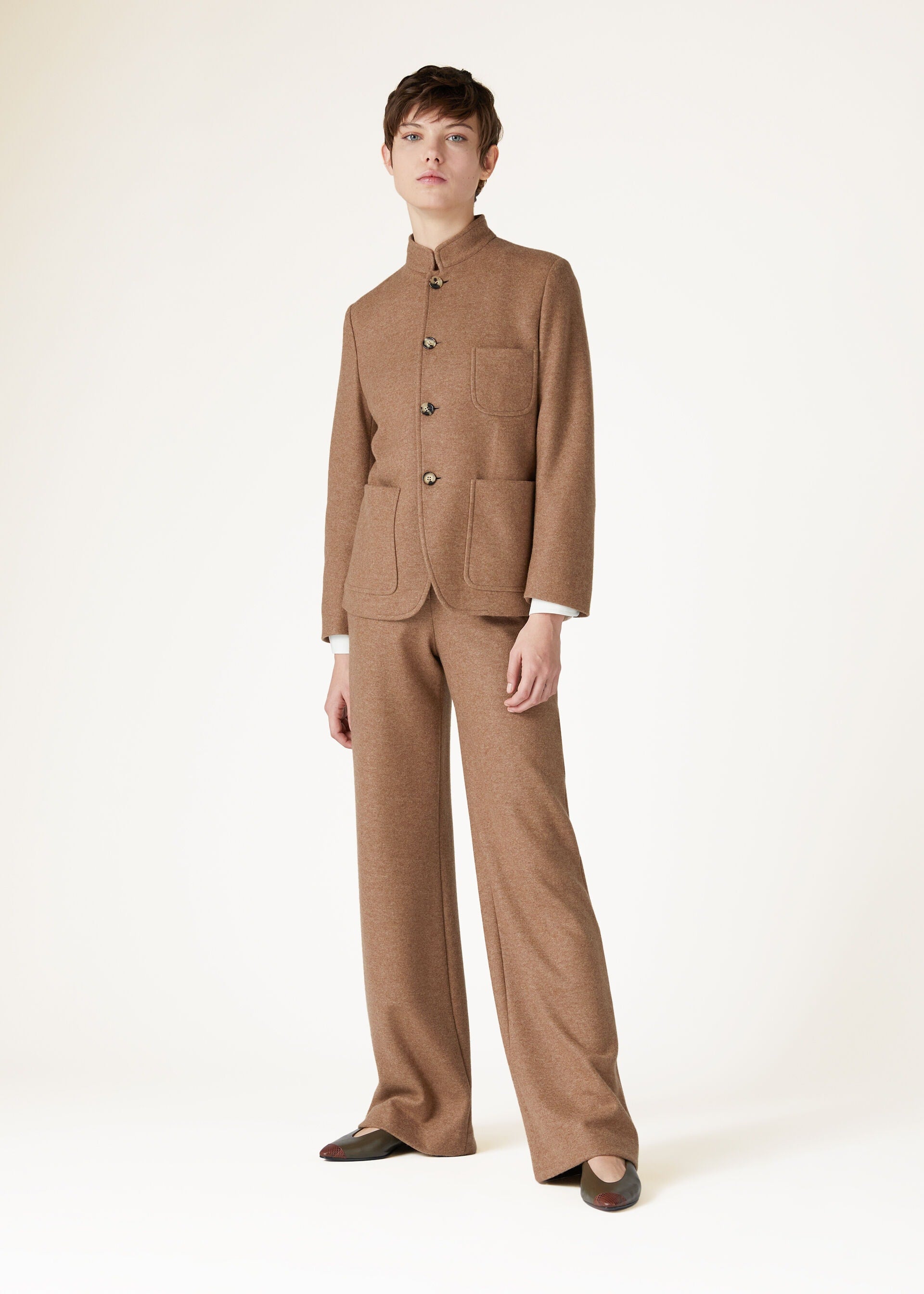 Mini Spagna Jacket - Caramel Café