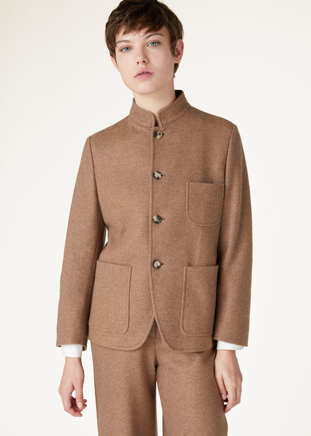 Mini Spagna Jacket - Caramel Café
