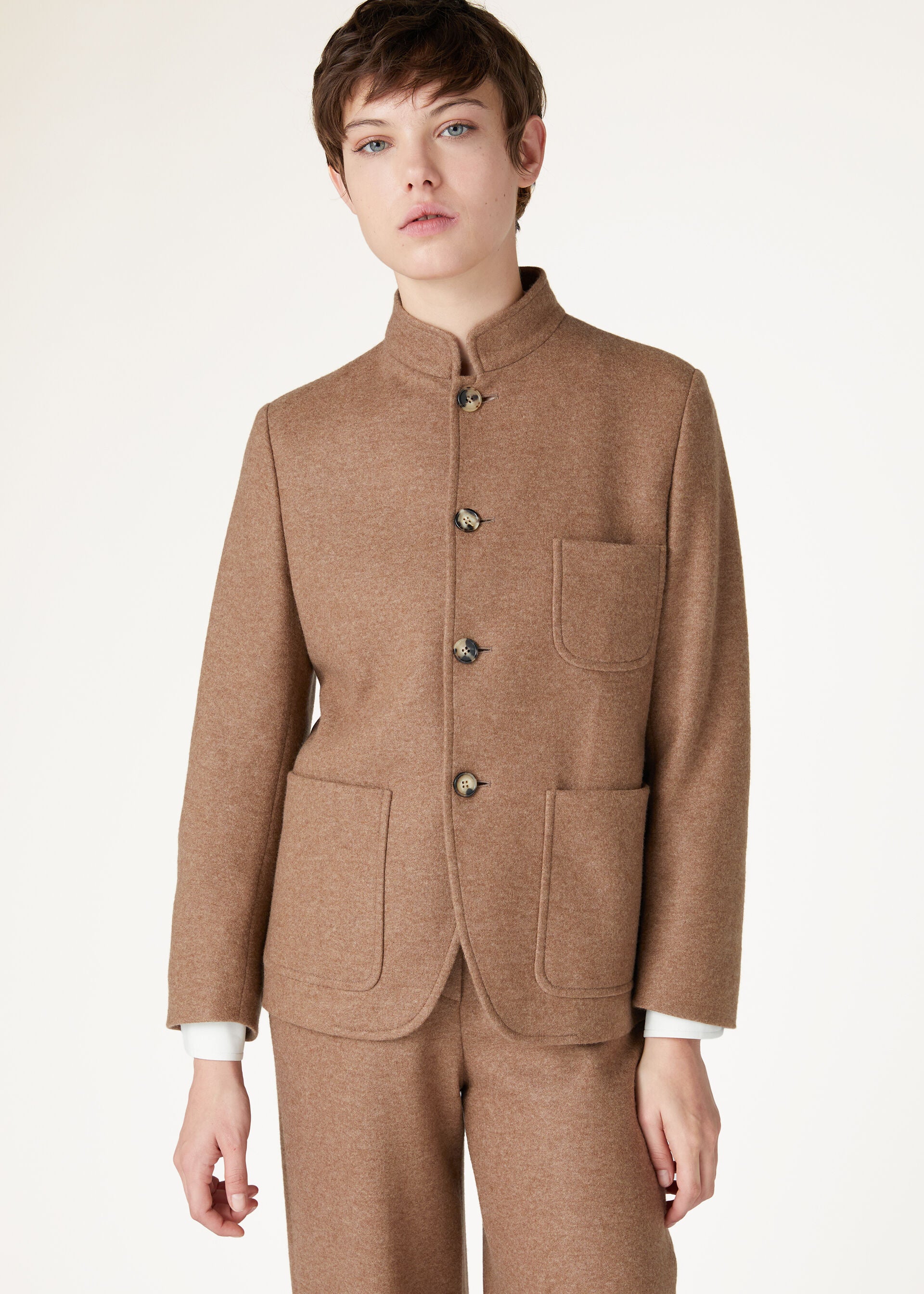 Mini Spagna Jacket - Caramel Café