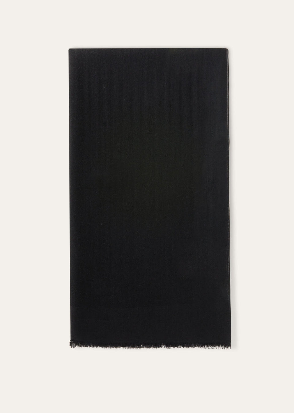 Maxi Crest Stole - Black