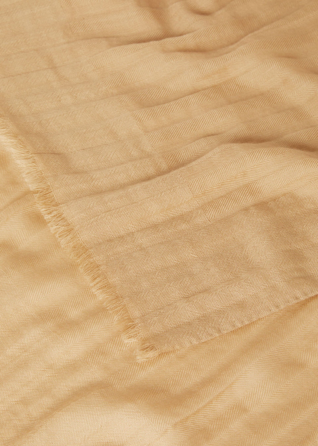 Maxi Crest Stole - Warm Beige