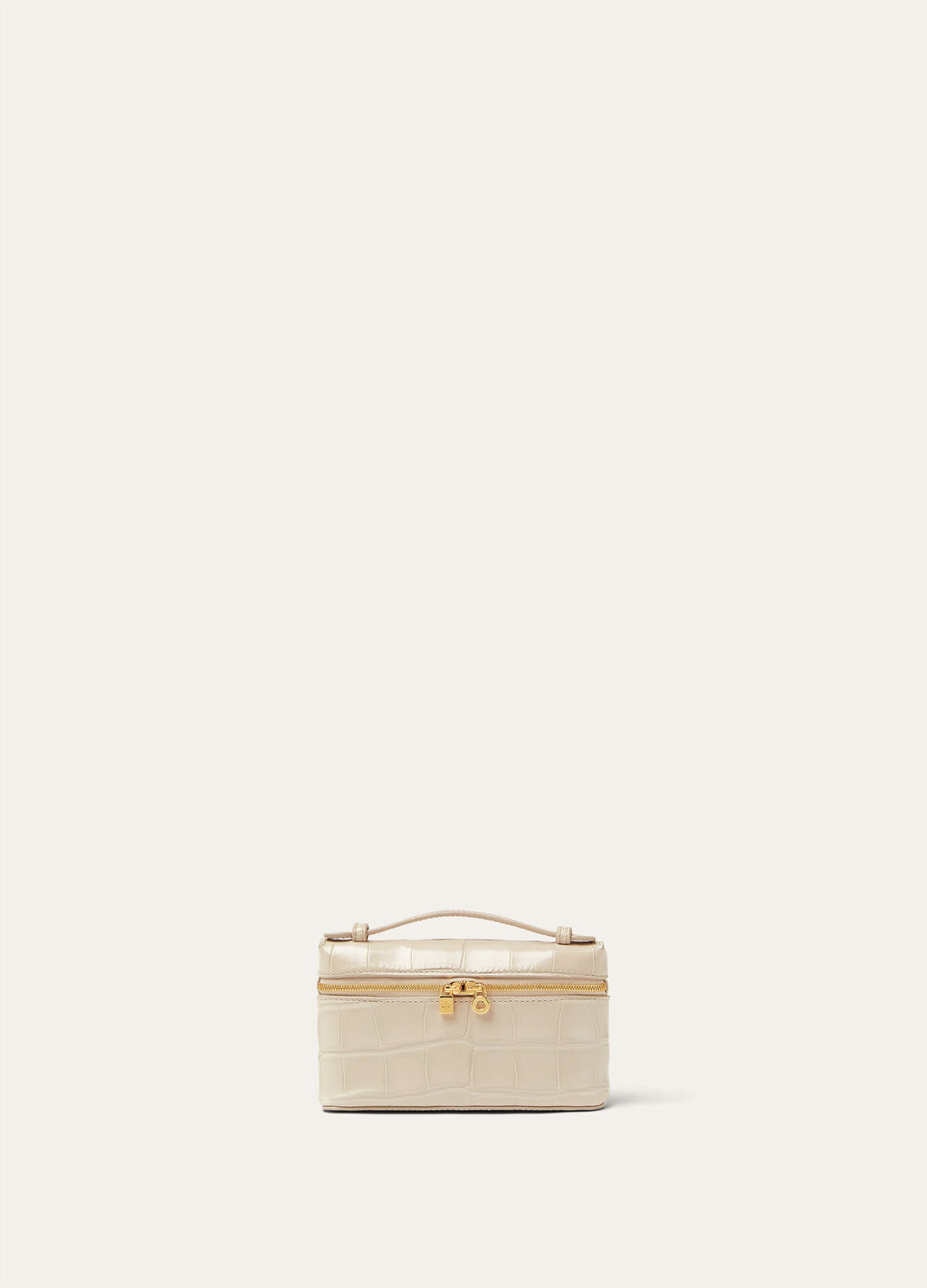 Extra Pocket Mini Pouch - Light Travertine/Sun Gold