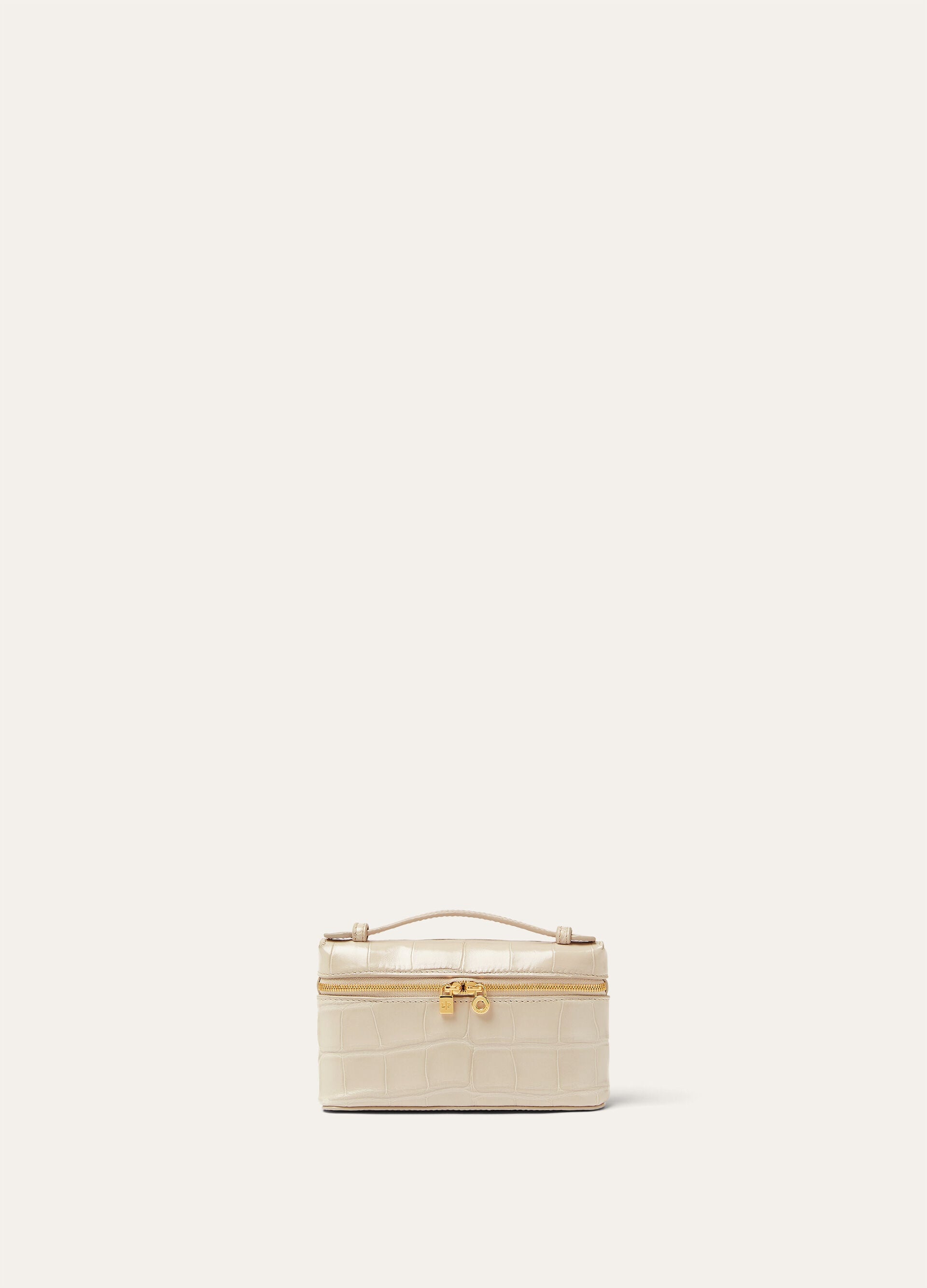 Extra Pocket Mini Pouch - Light Travertine/Sun Gold