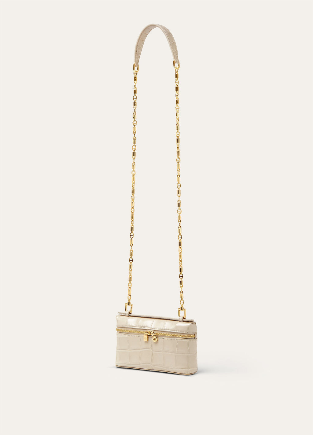 Extra Pocket Mini Pouch - Light Travertine/Sun Gold