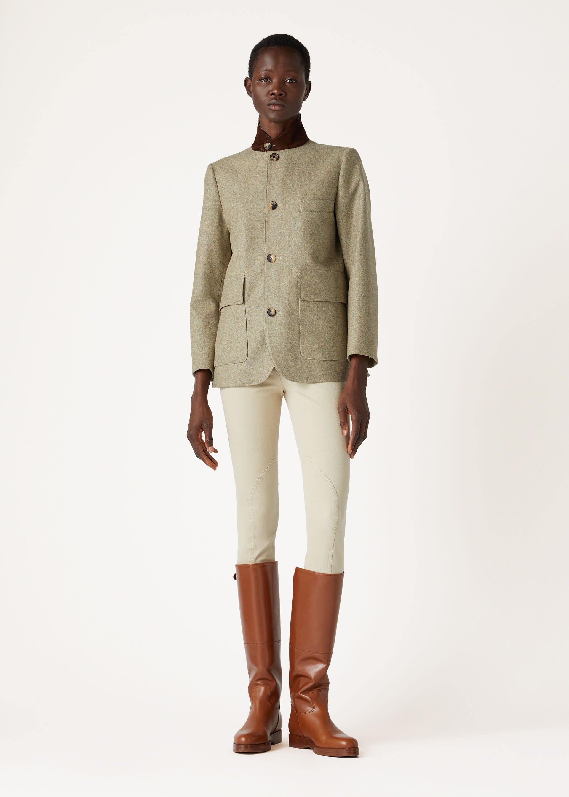 Roadster Mini Jacket - Beech Tree Melange