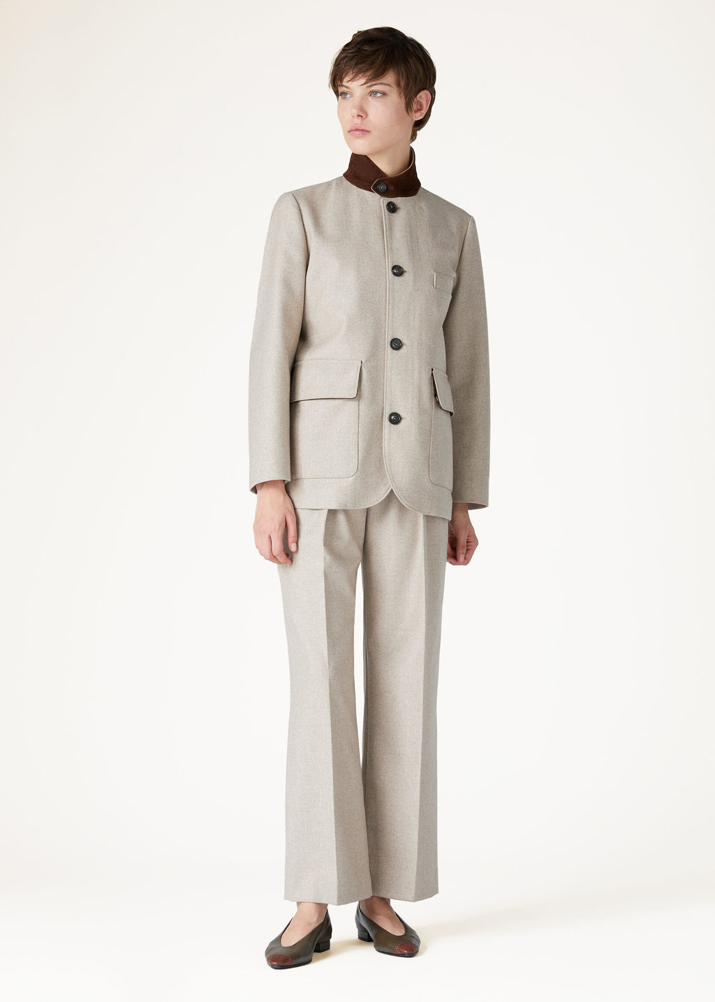 Roadster Mini Jacket - Natural Felt